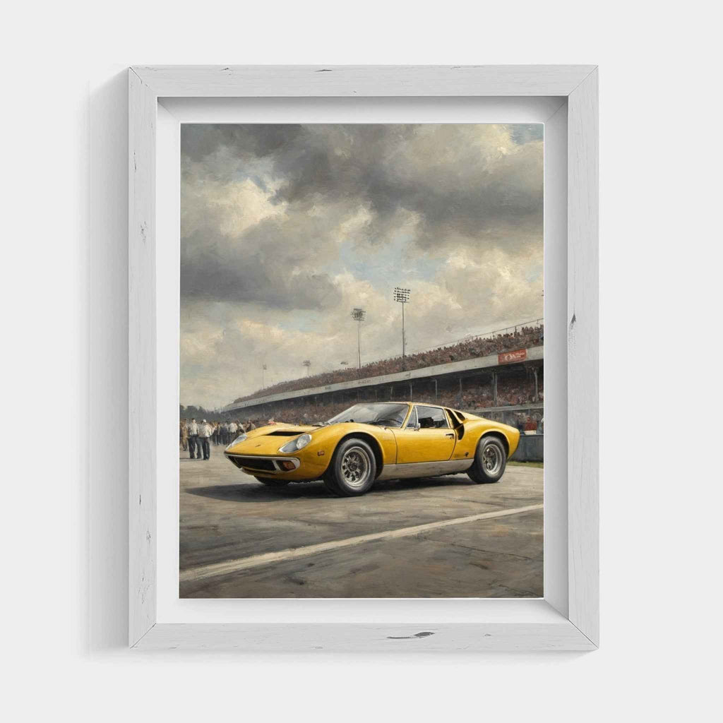 1971 Italian Wedge - Monza Edition | Poster Canvas