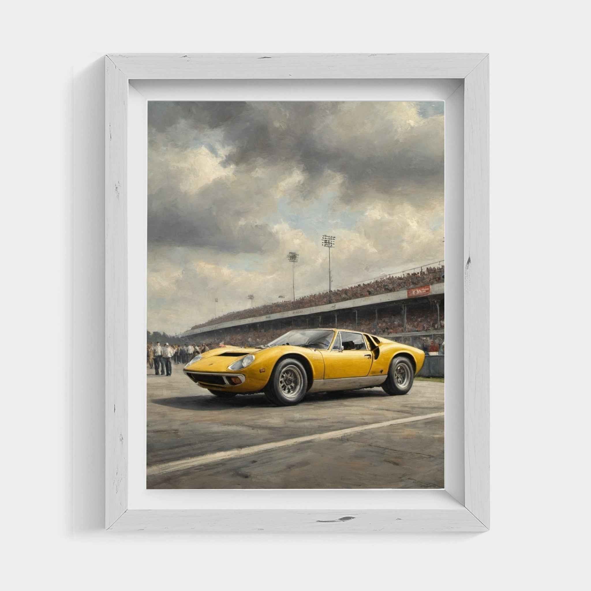 1971 Italian Wedge - Monza Edition | Poster Canvas