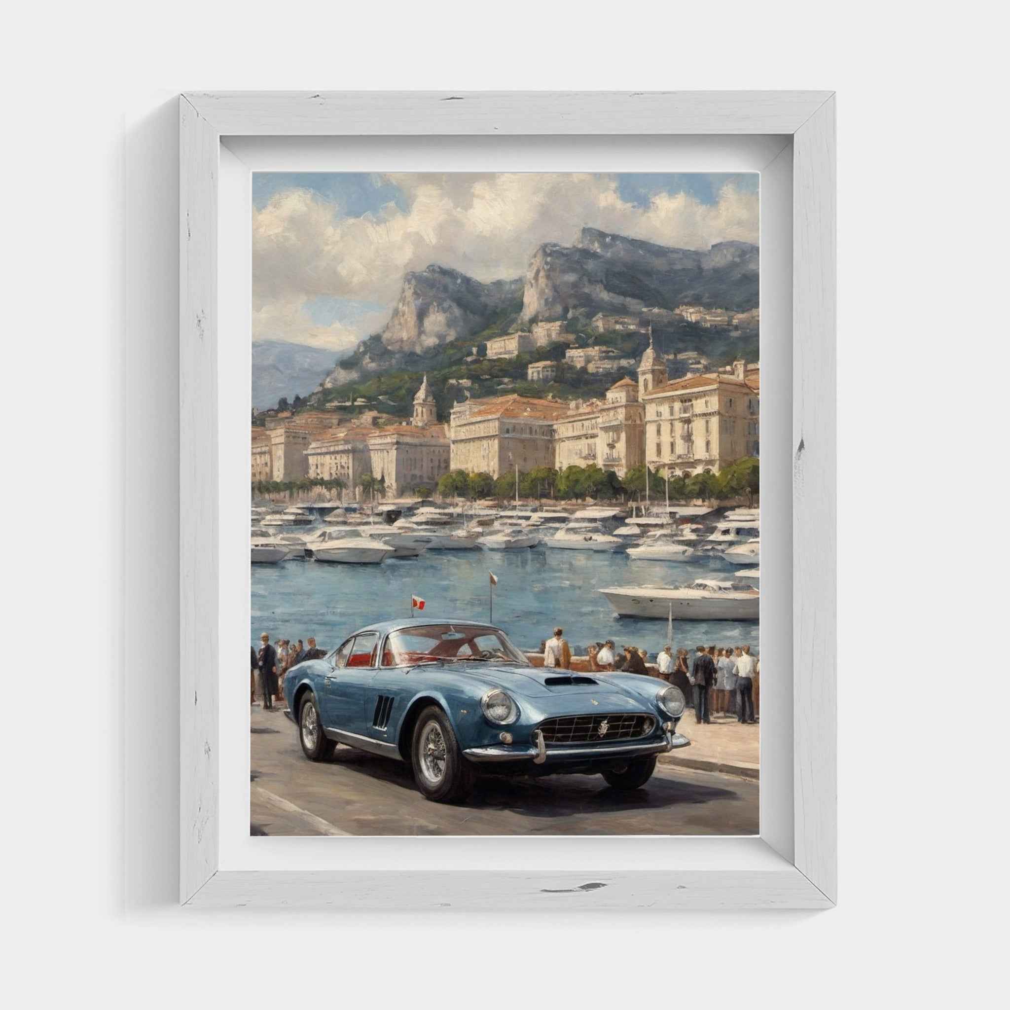 1963 Italian GT Berlinetta - Monaco | Poster Canvas