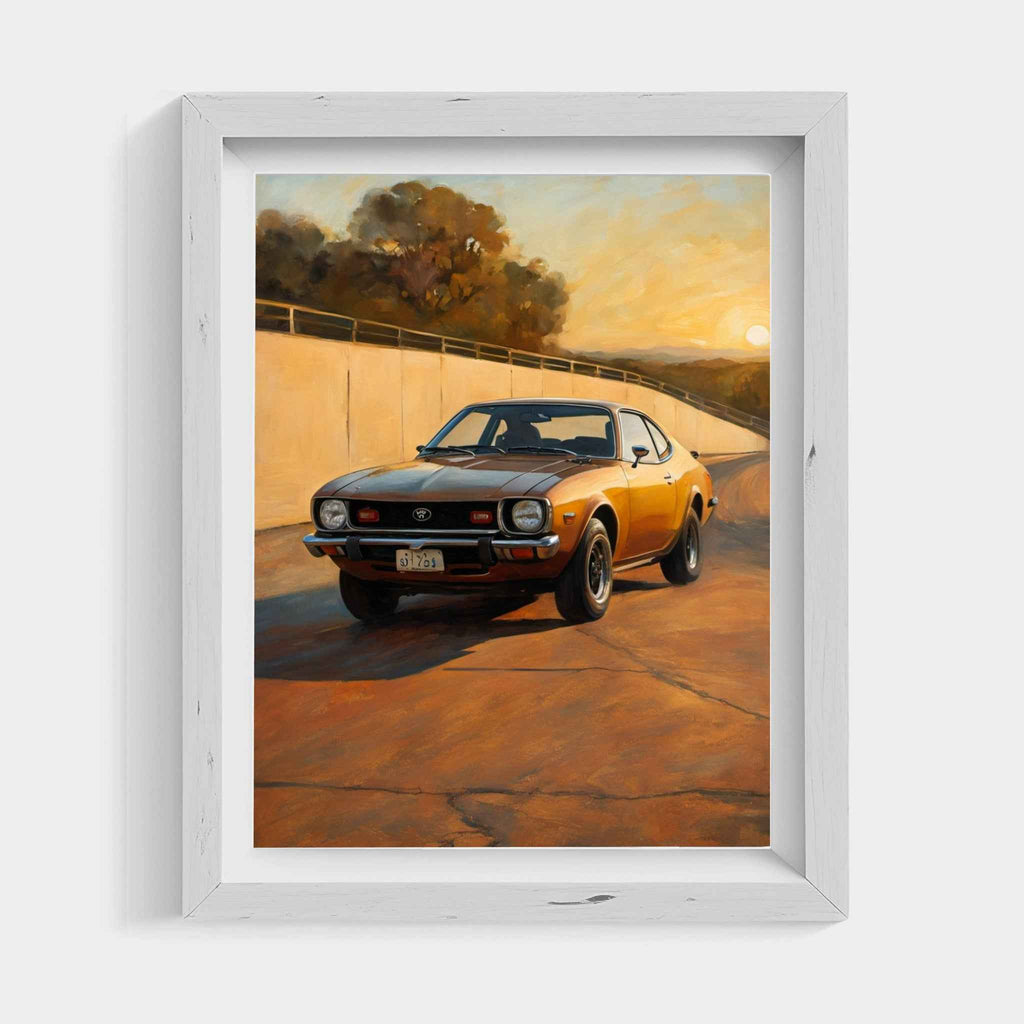 1974 Japanese GT Pioneer - Racetrack Edition | Poster Canvas - AquilVision