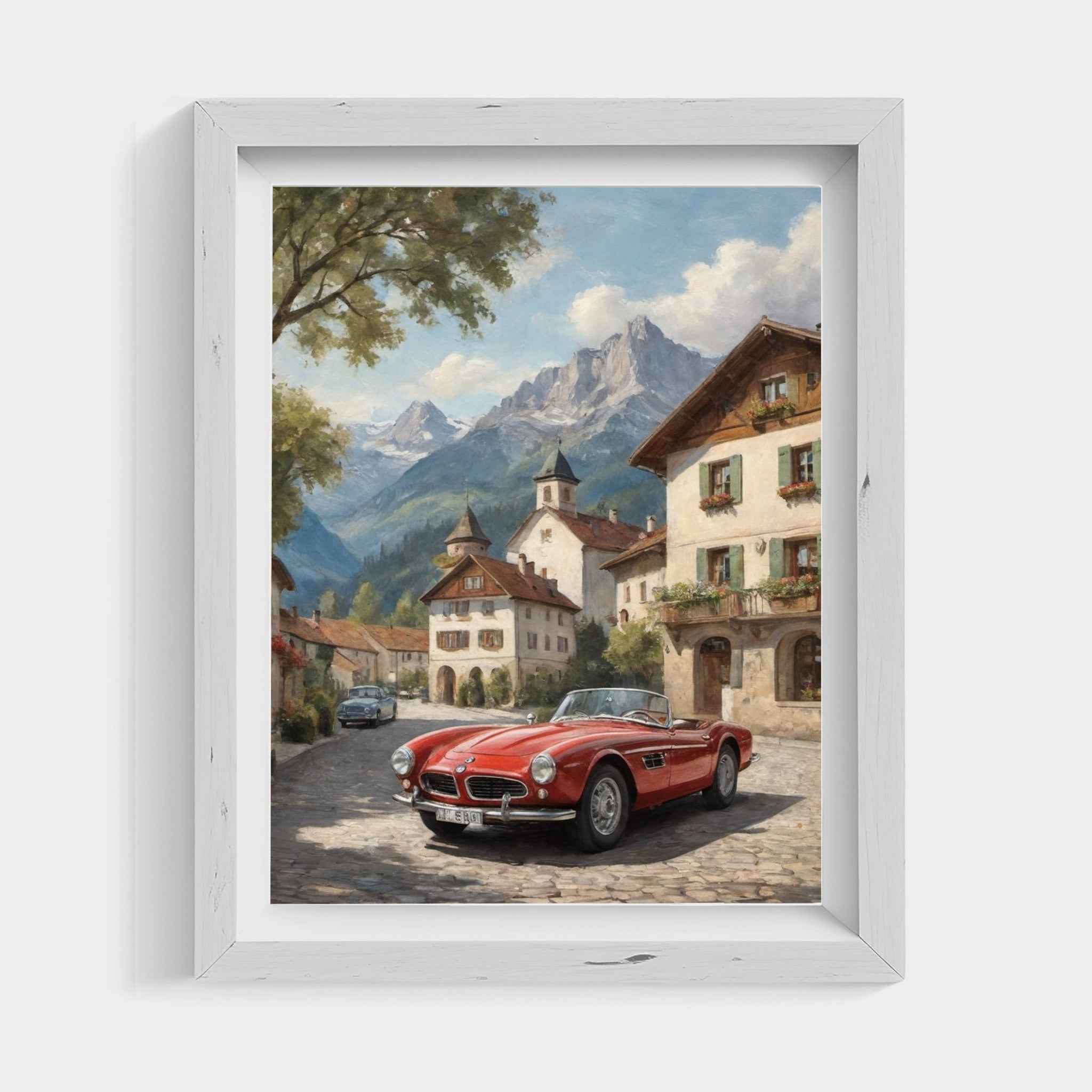 1957 Bavarian Roadster Dream - Alpine Edition | Poster Canvas
