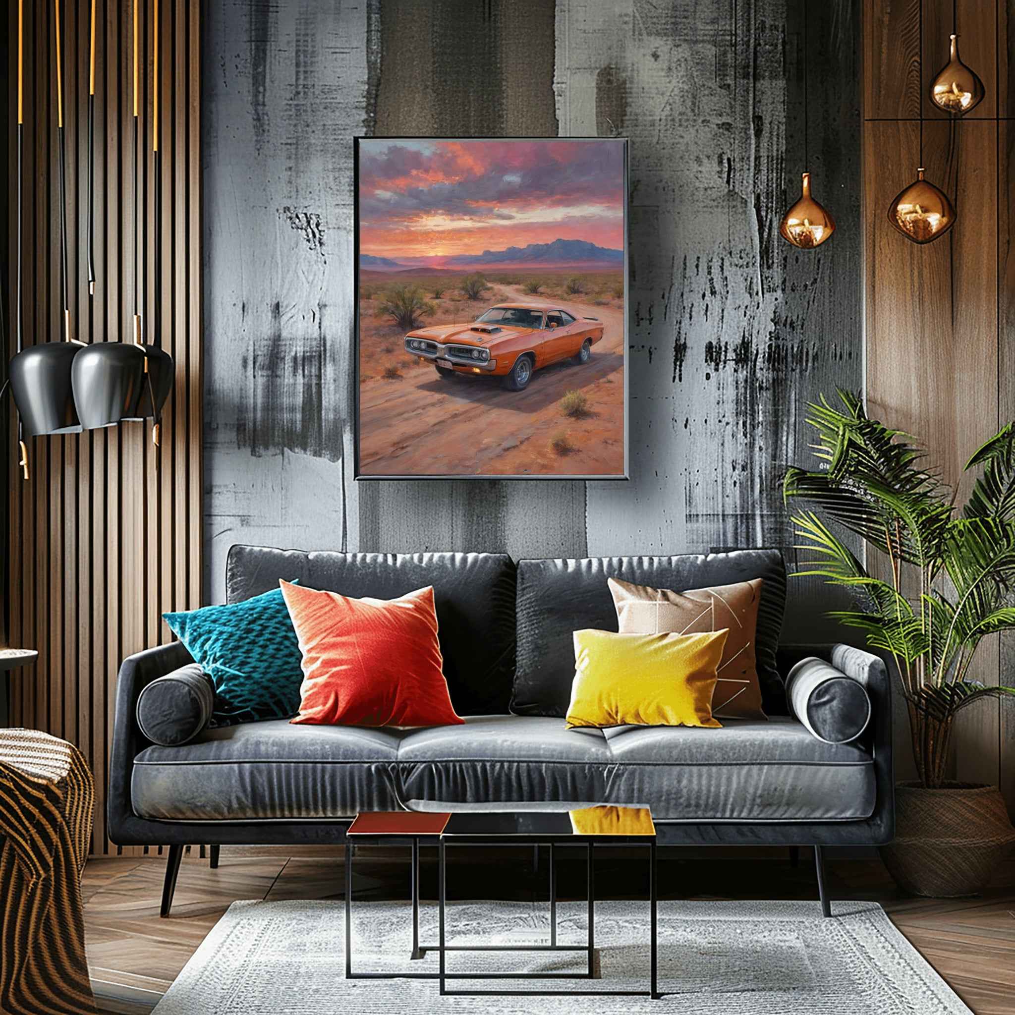1971 Super Bee Spirit - Desert Edition | Poster Canvas