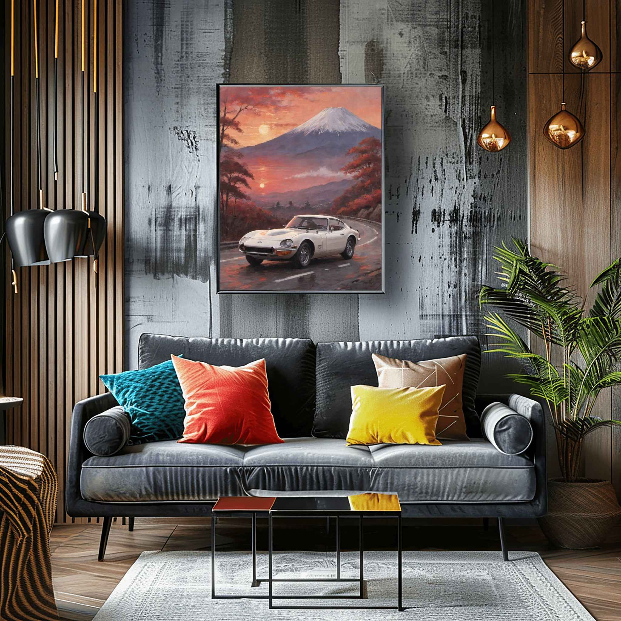 1968 Japanese GT Legend - Fuji Edition | Poster Canvas