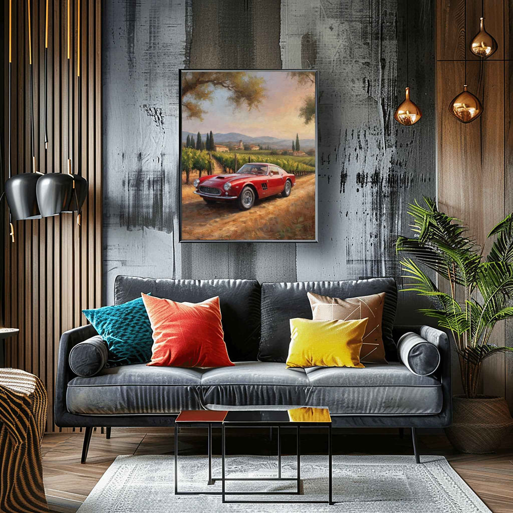 1963 Italian GT Berlinetta - Tuscany Edition | Poster Canvas - AquilVision