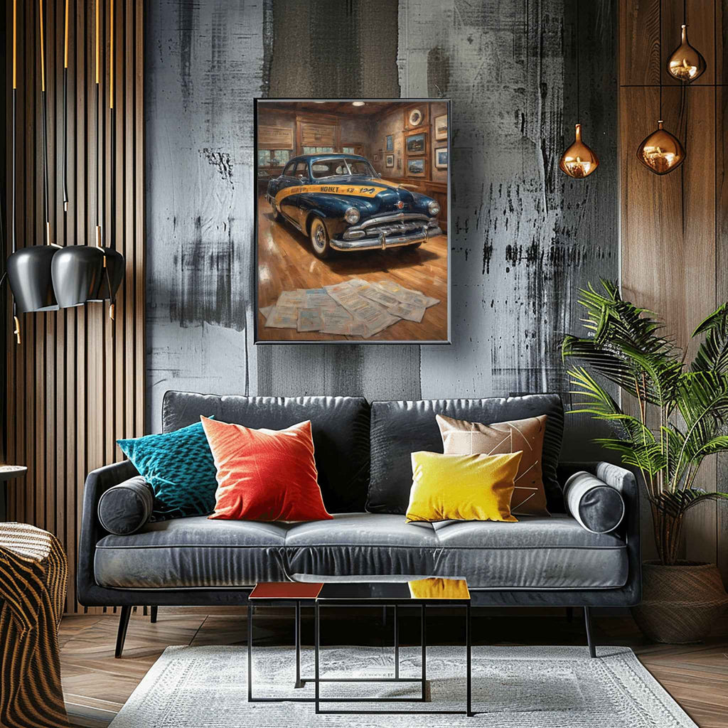 1953 StepDown Racing Legend - Museum Edition | Poster Canvas