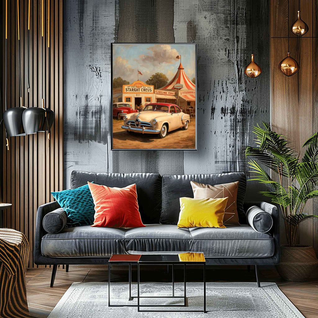 1953 Starlight Coupe Revival - Circus Edition | Poster Canvas
