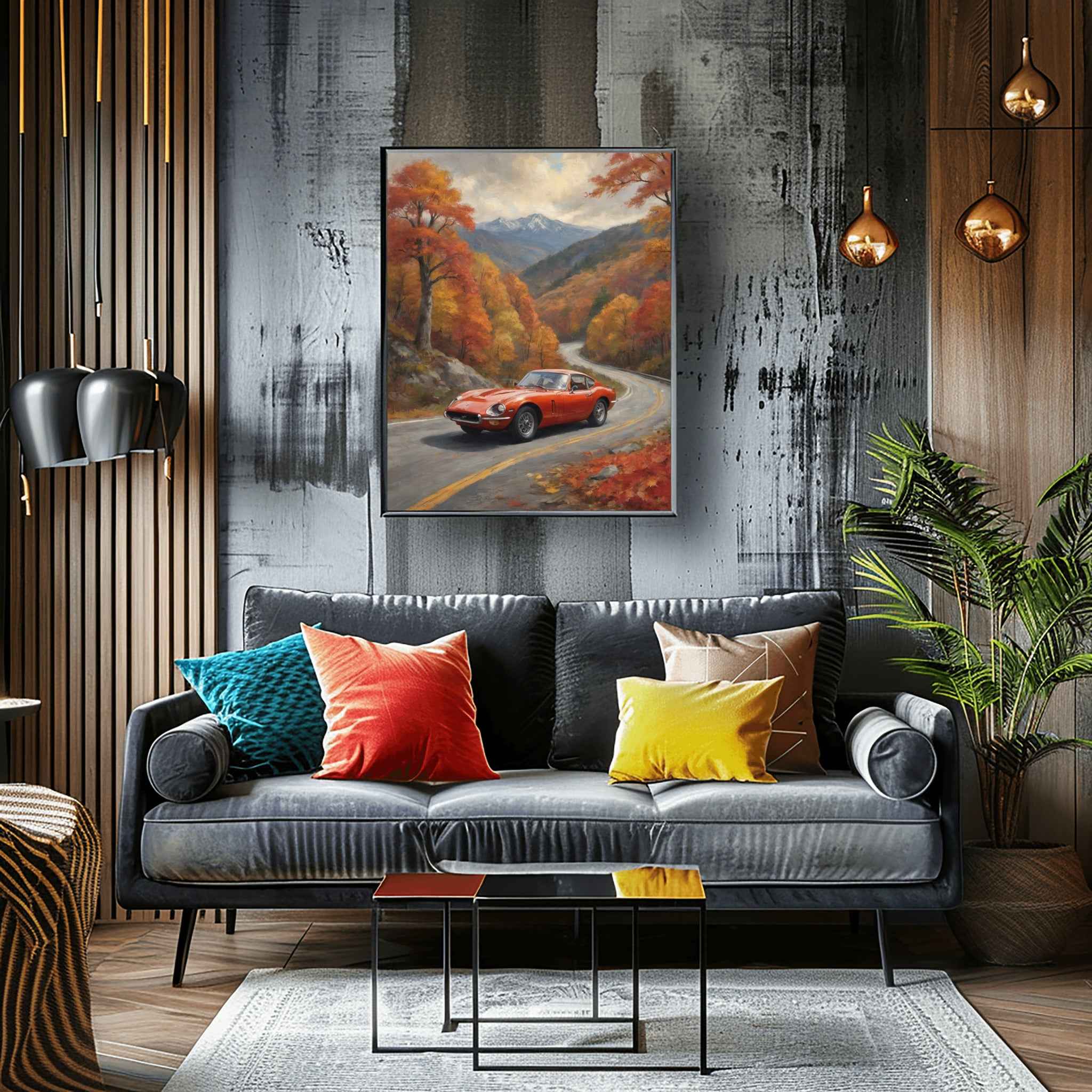 1968 Japanese GT Legend - Autumn Edition | Poster Canvas - AquilVision