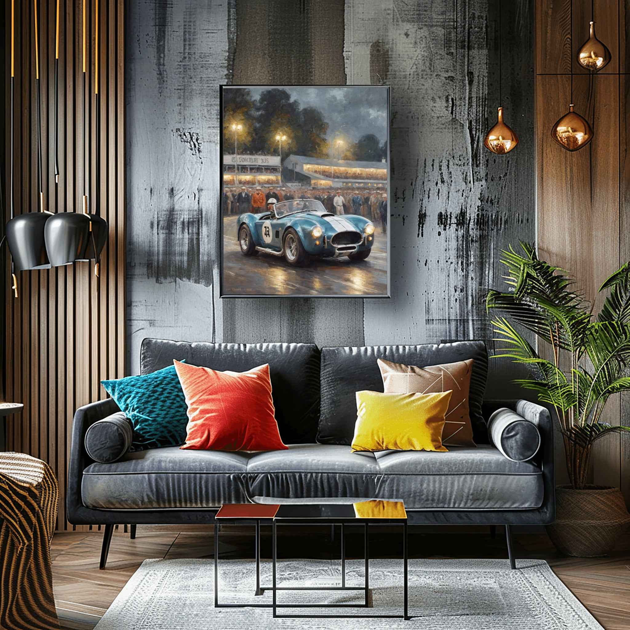 1965 Racing Beast Legend - Night Edition | Poster Canvas
