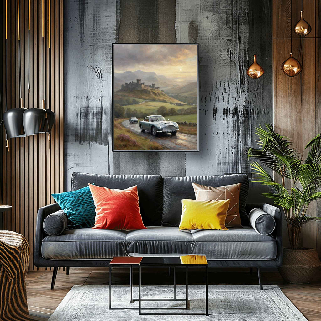 1964 British GT Elegance - Highlands Edition | Poster Canvas - AquilVision