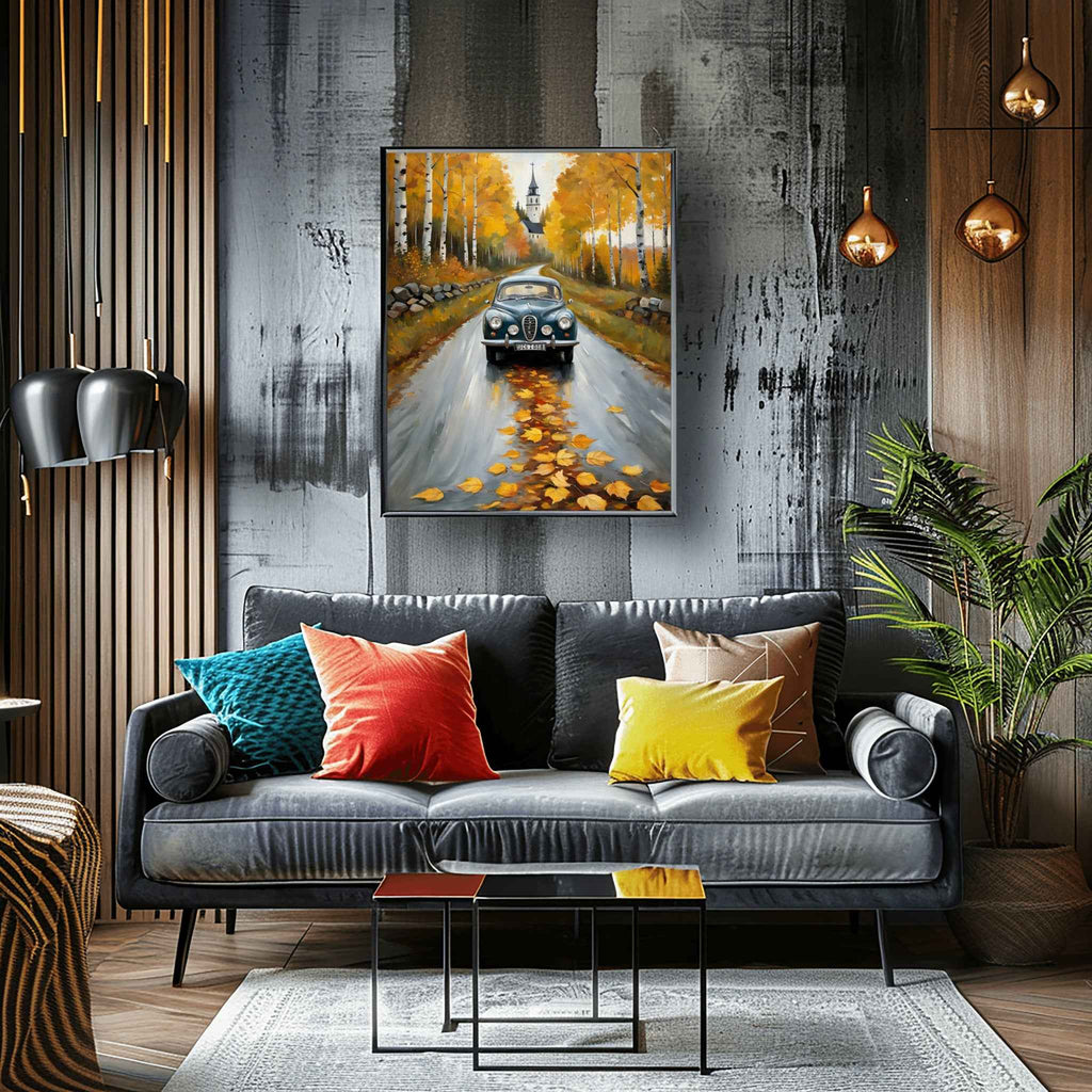 1960 Swedish Rally Legend - Forest Edition | Poster Canvas - AquilVision