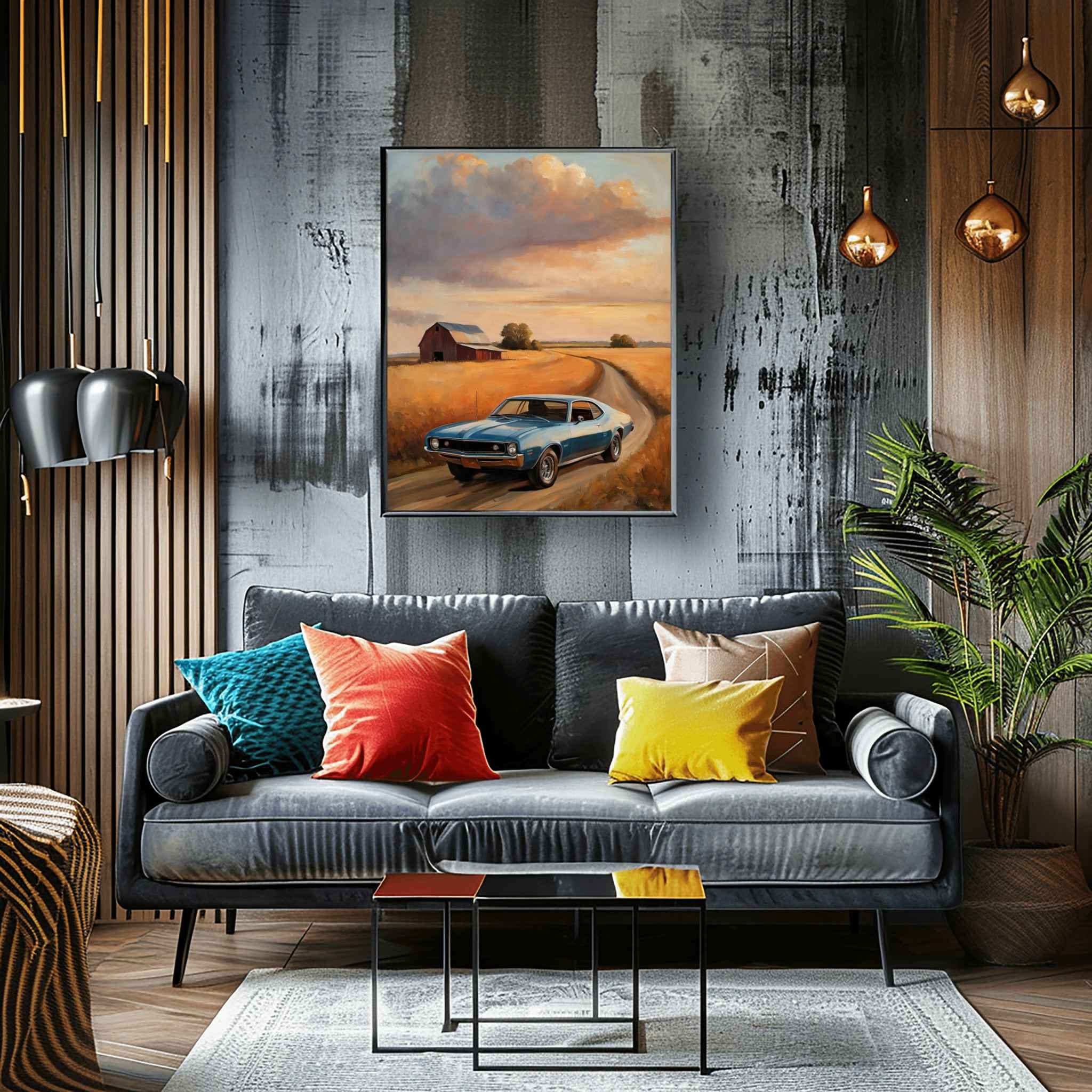 1968 AMC Javelin Spirit - Country Edition | Poster Canvas - AquilVision