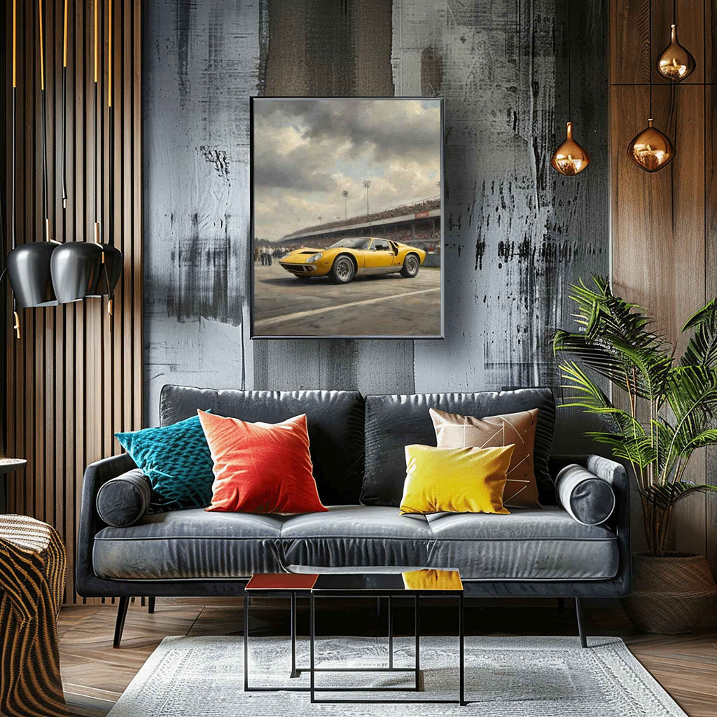 1971 Italian Wedge - Monza Edition | Poster Canvas