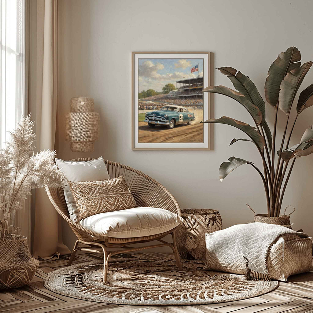 1953 StepDown Racing Legend - Race Car Edition | Poster Canvas - AquilVision