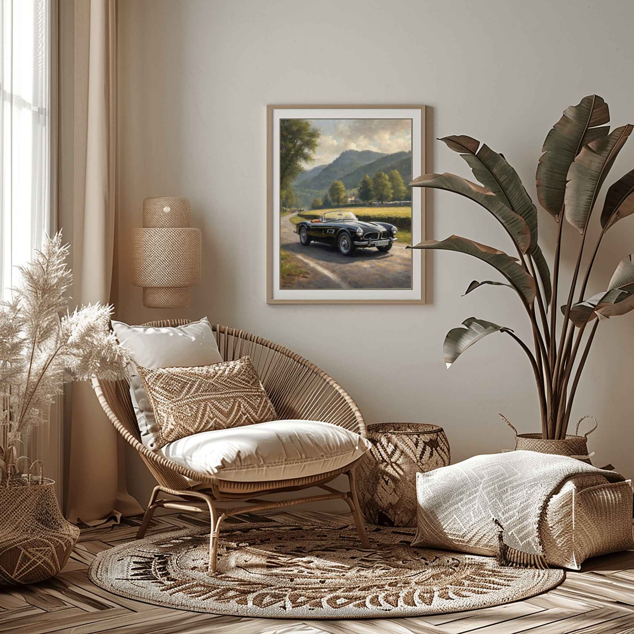1957 Bavarian Roadster Dream - Paddock Edition | Poster Canvas - AquilVision