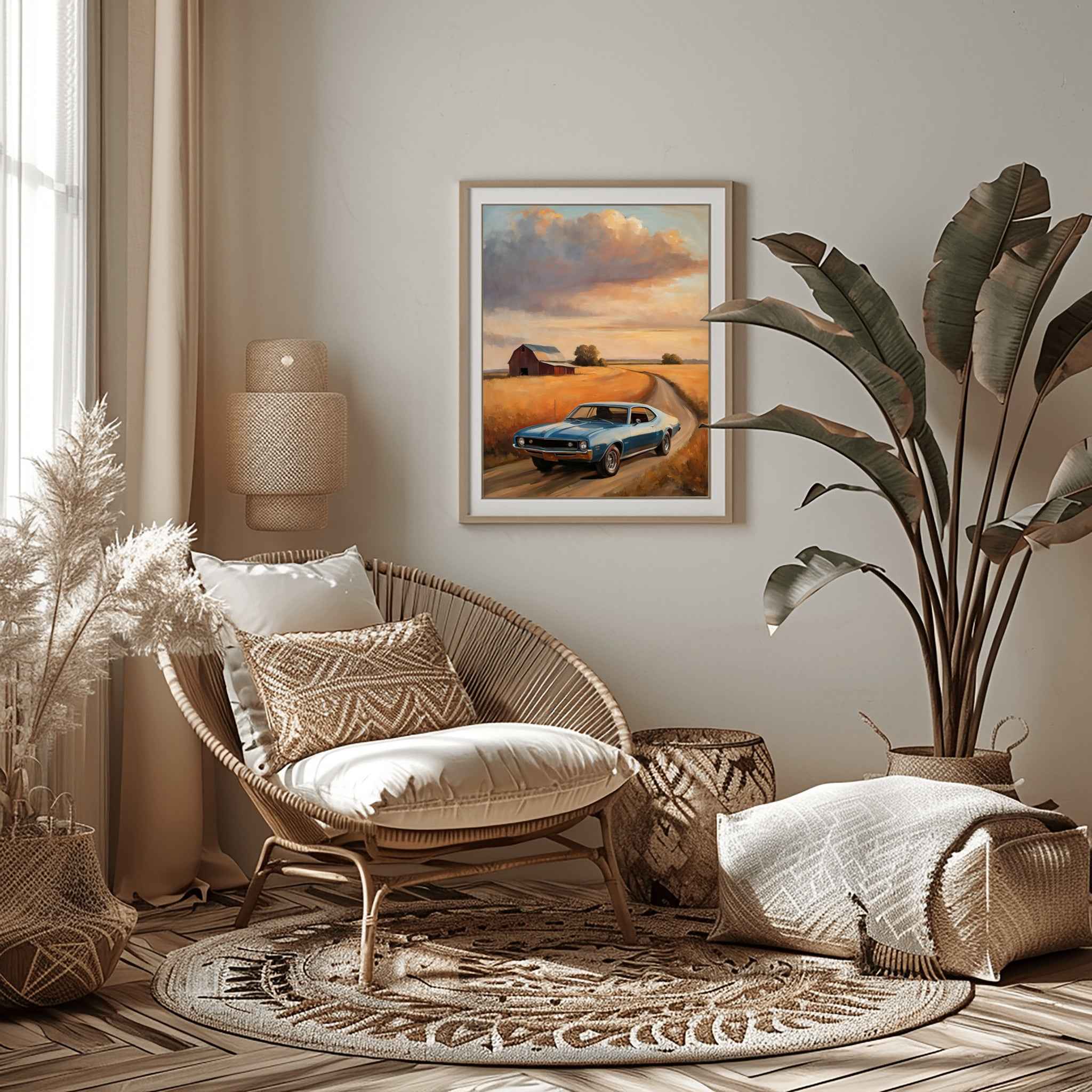 1968 AMC Javelin Spirit - Country Edition | Poster Canvas - AquilVision