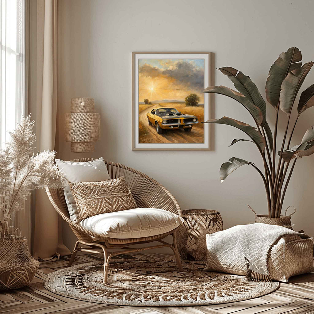 1970 Cuda High-Impact Era - Country Edition | Poster Canvas - AquilVision