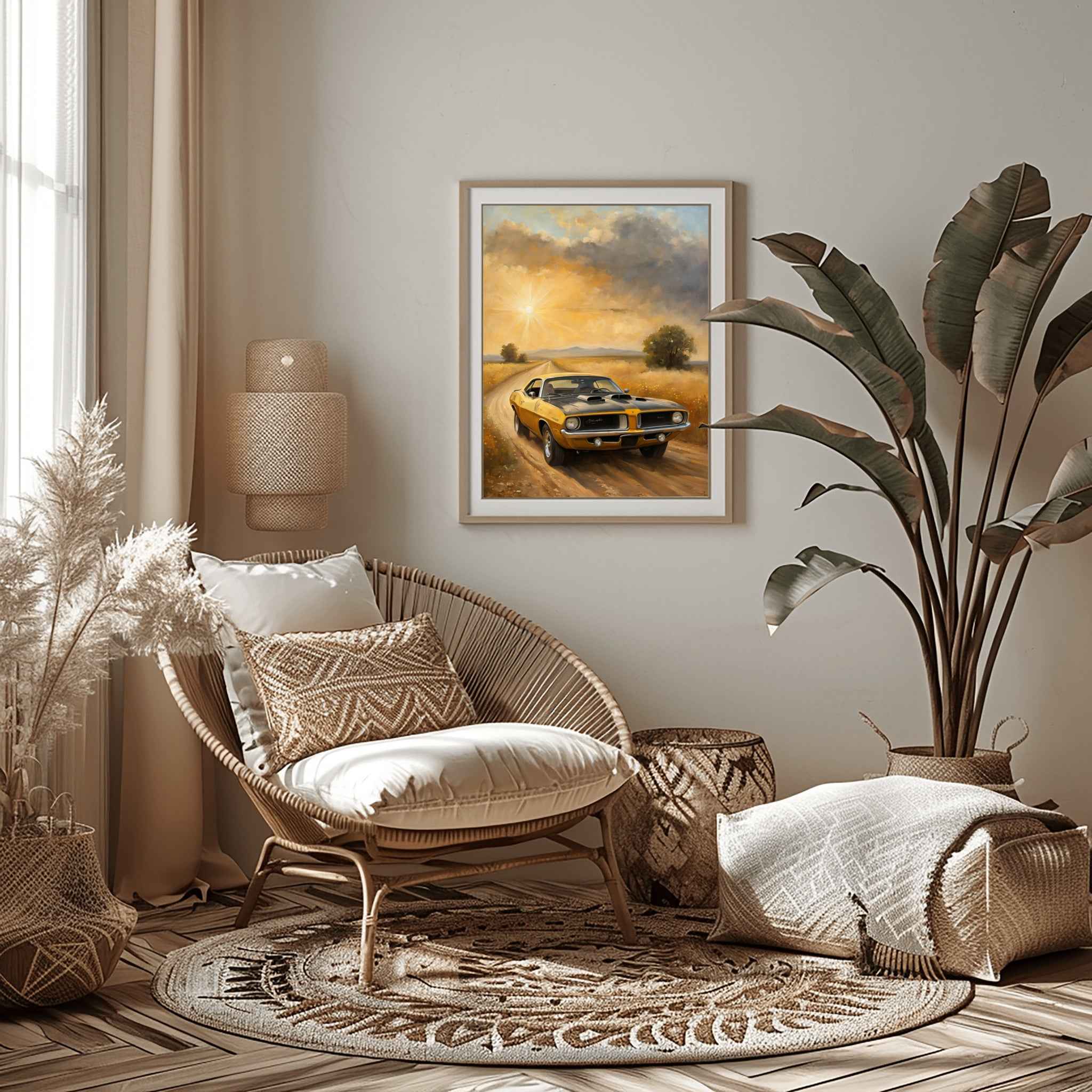 1970 Cuda High-Impact Era - Country Edition | Poster Canvas - AquilVision