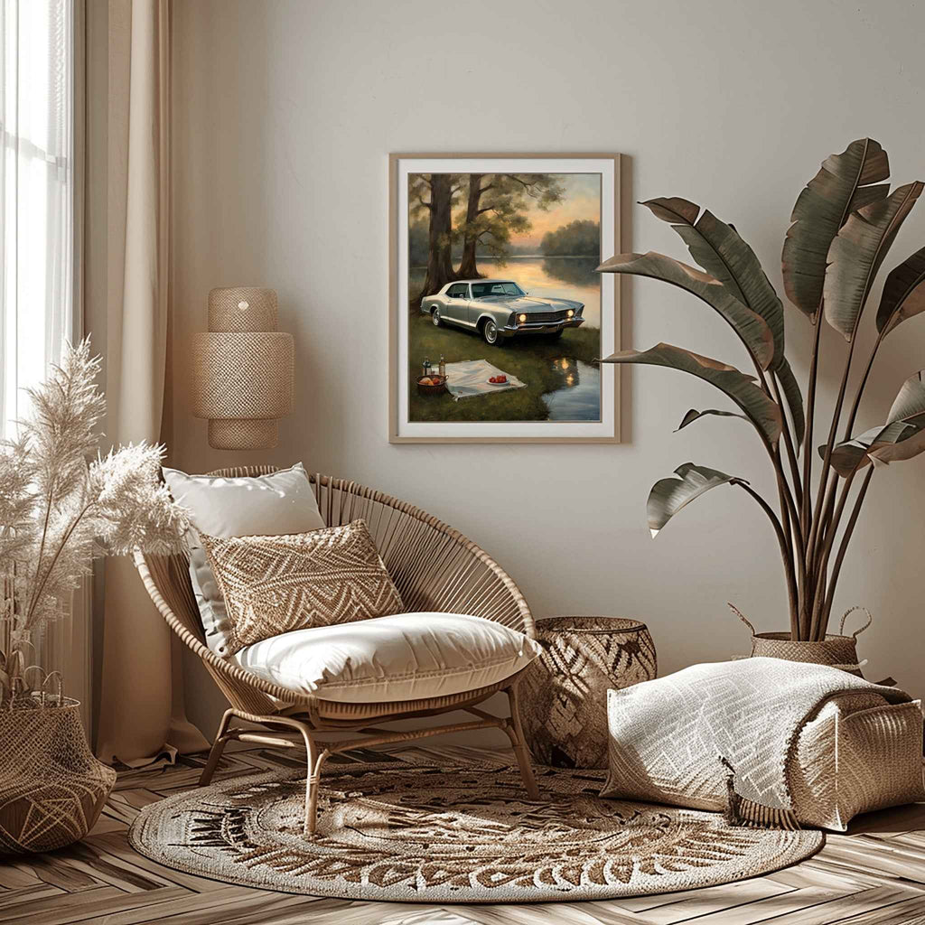 1965 Riviera Gran Sport - Lake Edition | Poster Canvas - AquilVision
