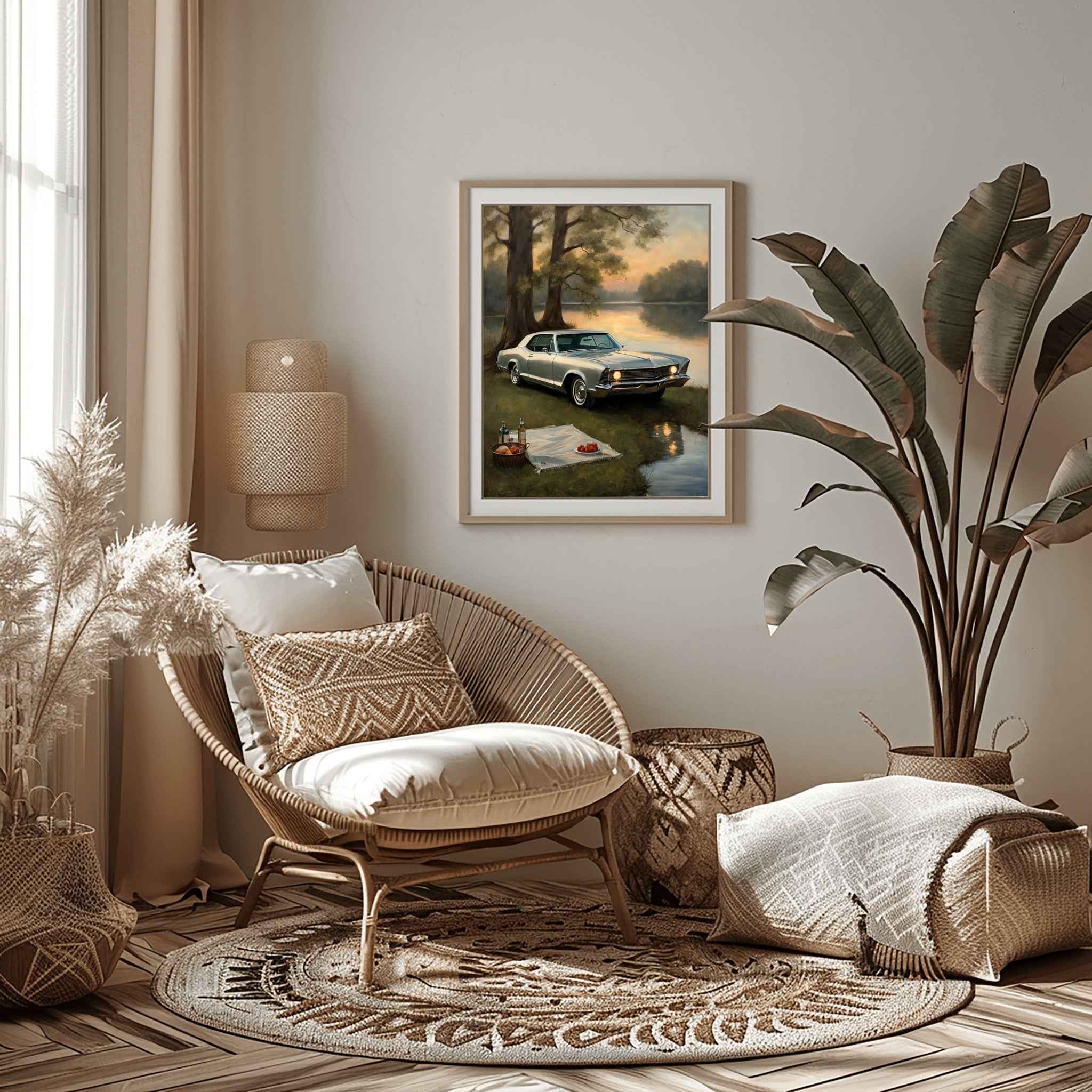 1965 Riviera Gran Sport - Lake Edition | Poster Canvas