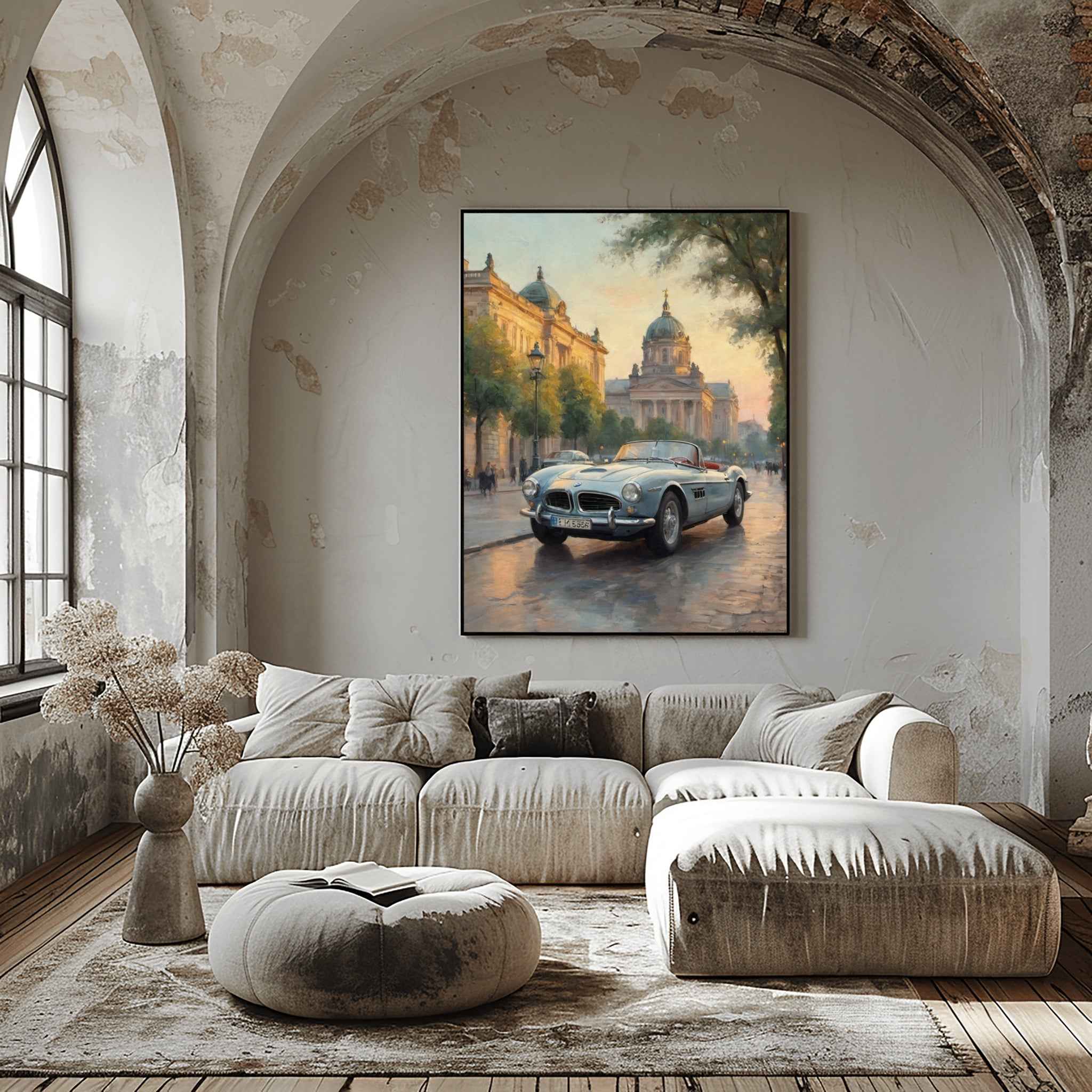 1957 Bavarian Roadster Dream - Street Edition | Poster Canvas