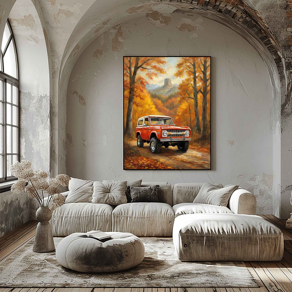 1973 FirstGen Bronco Spirit - Autumn Edition | Poster Canvas