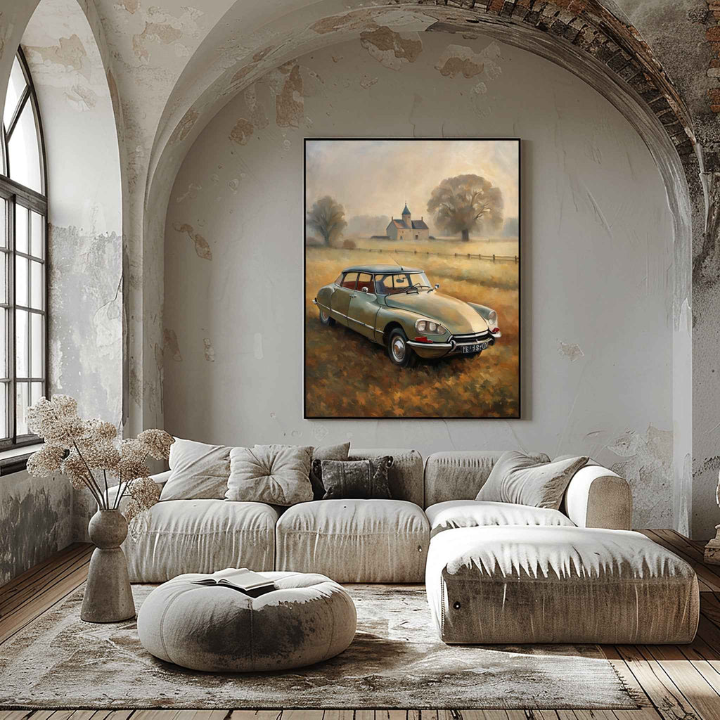 1970 French Hydropneumatic Art - Country Edition | Poster Canvas - AquilVision