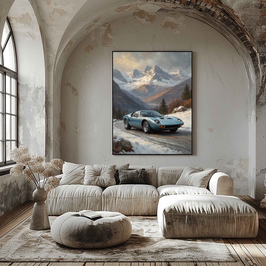 1971 Italian Wedge - Mountain Edition | Poster Canvas