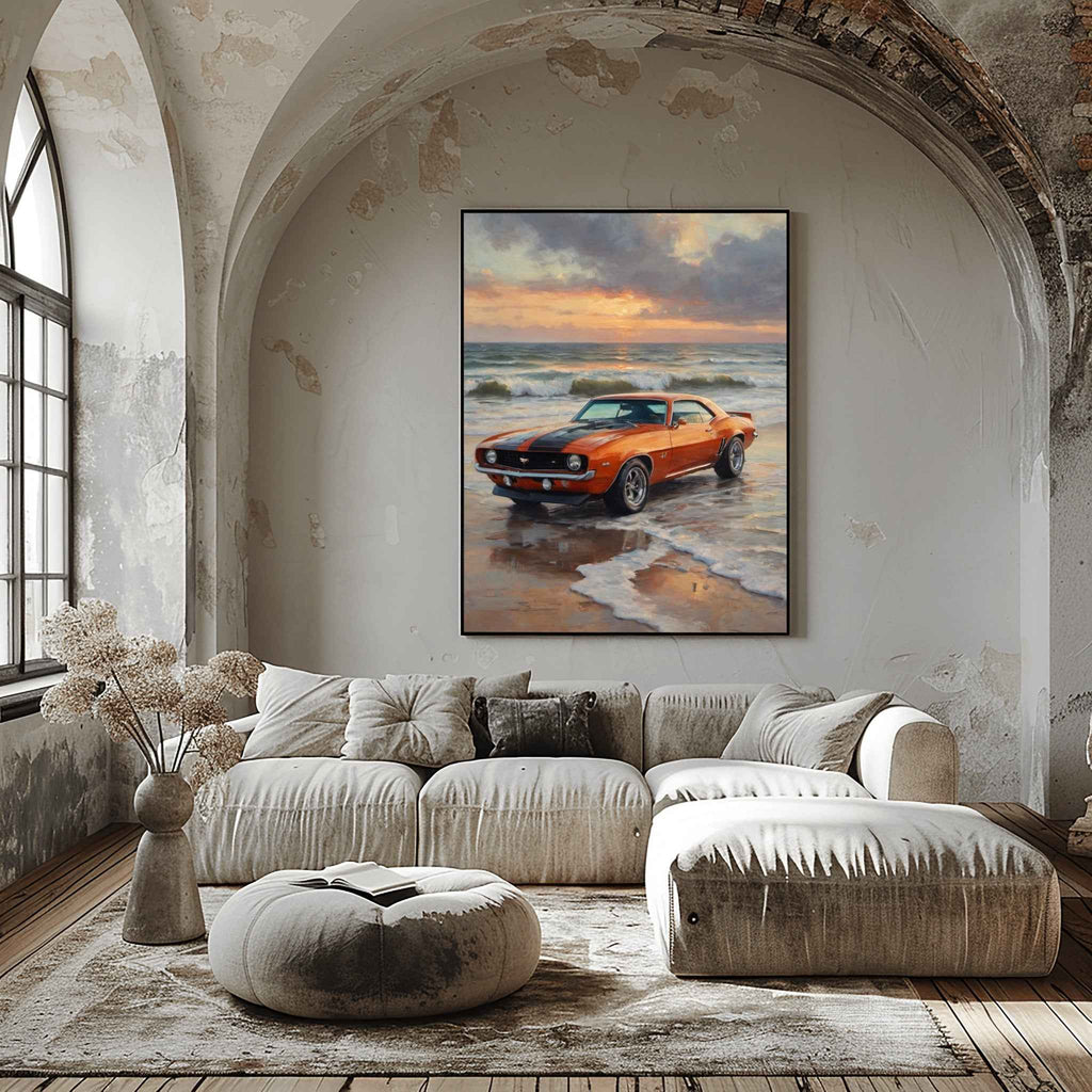 1969 Z28 Power Edition - Coastal Edition | Poster Canvas - AquilVision