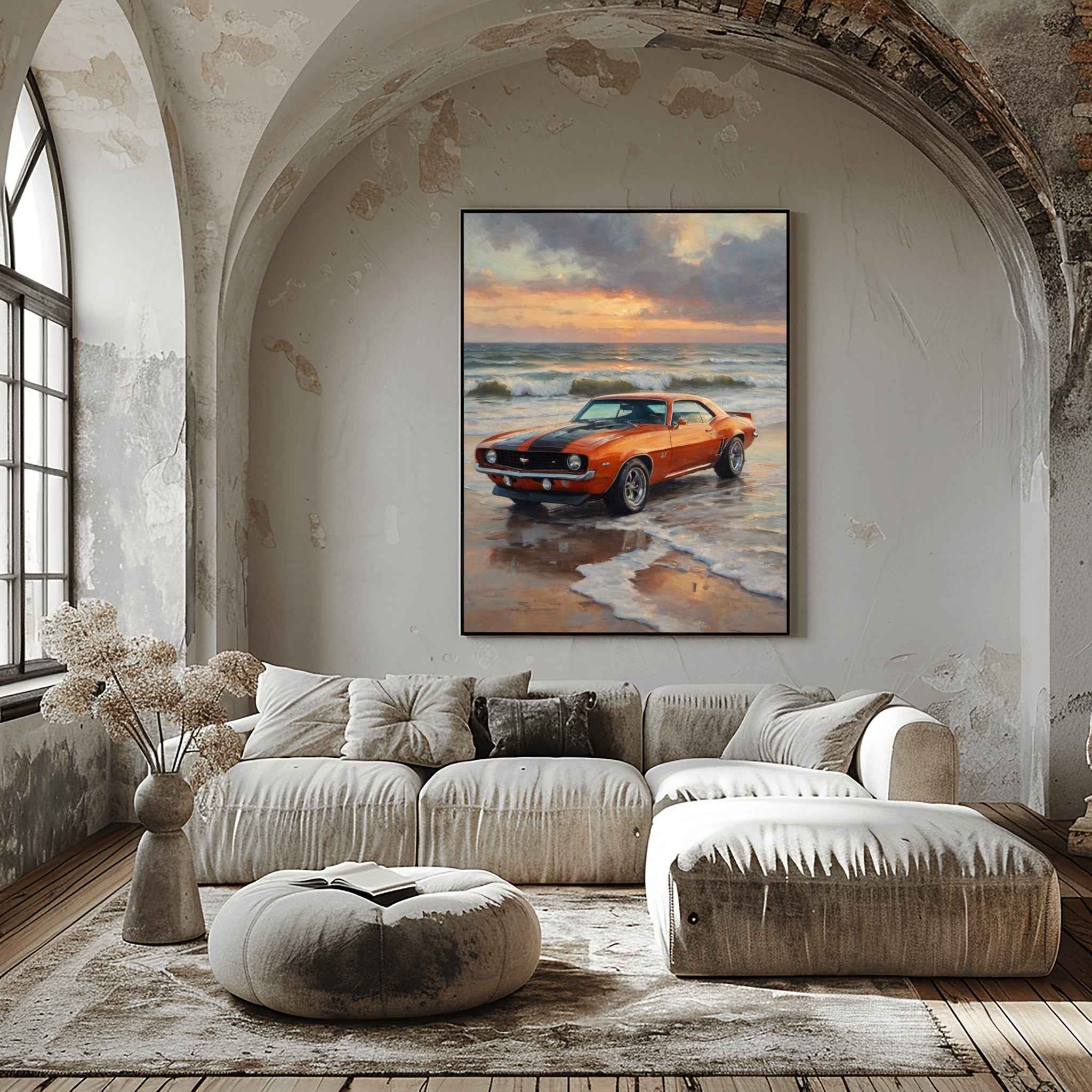 1969 Z28 Power Edition - Coastal Edition | Poster Canvas