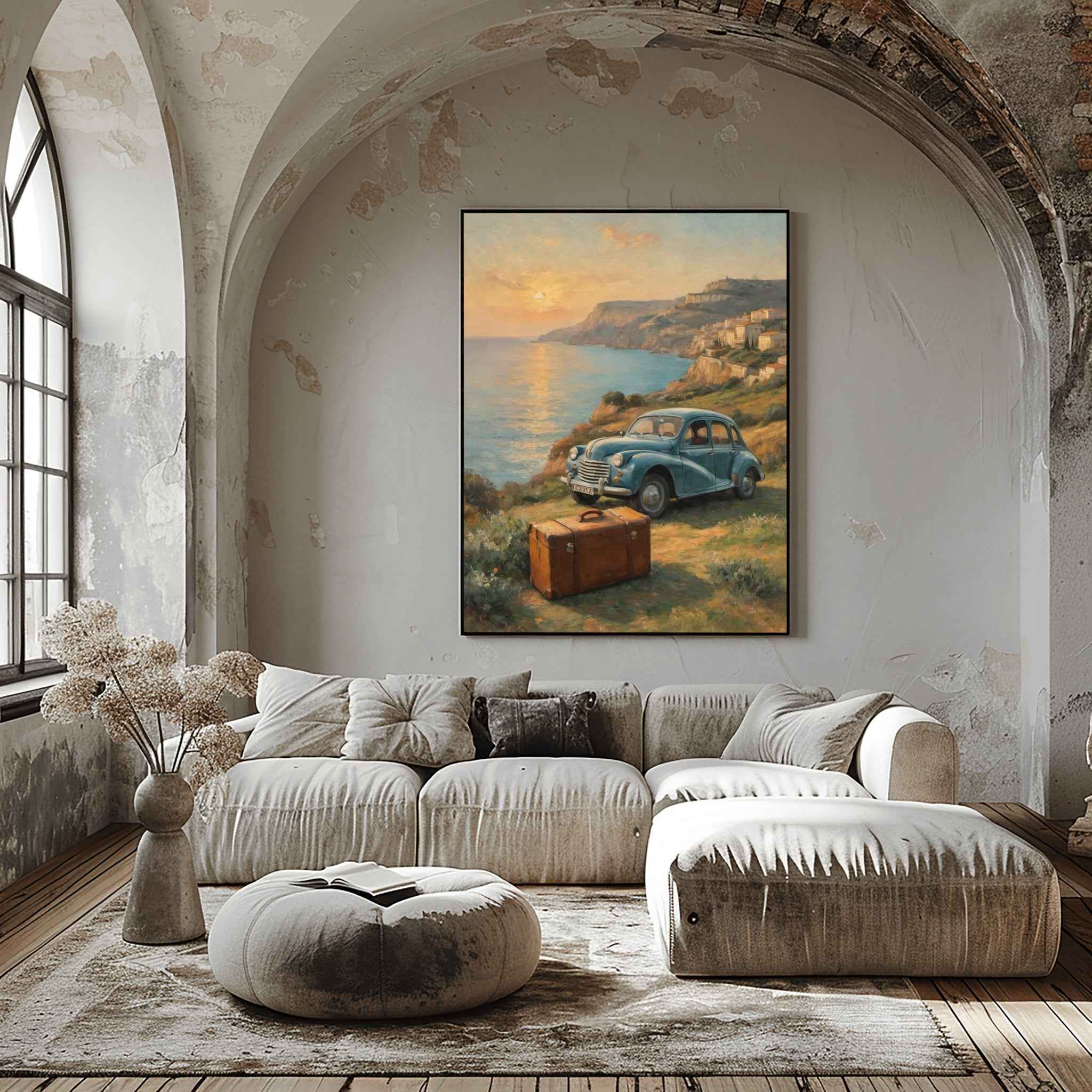 1952 French Economy Pioneer - Coastal Edition | Poster Canvas - AquilVision