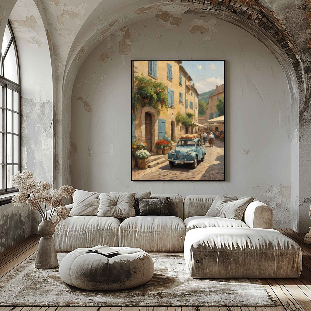 1952 French Economy Pioneer - Town Edition | Poster Canvas - AquilVision