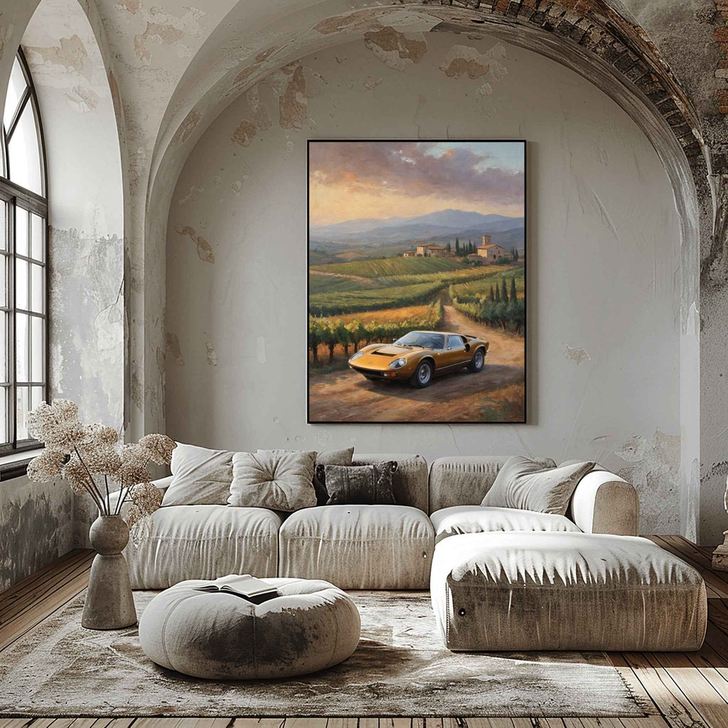 1971 Italian Wedge - Tuscany Edition | Poster Canvas