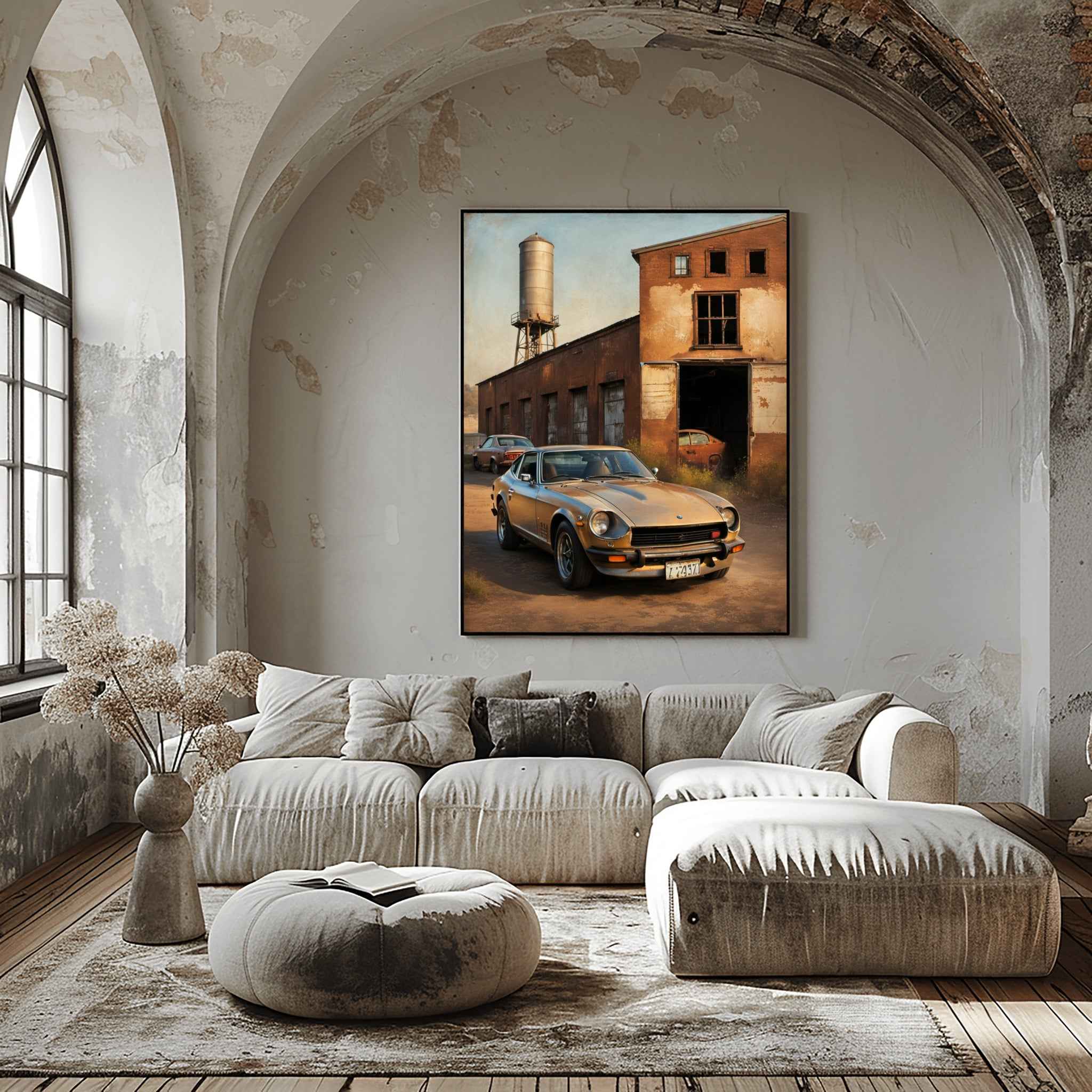 1972 Japanese Sports Icon - Garage Edition | Poster Canvas