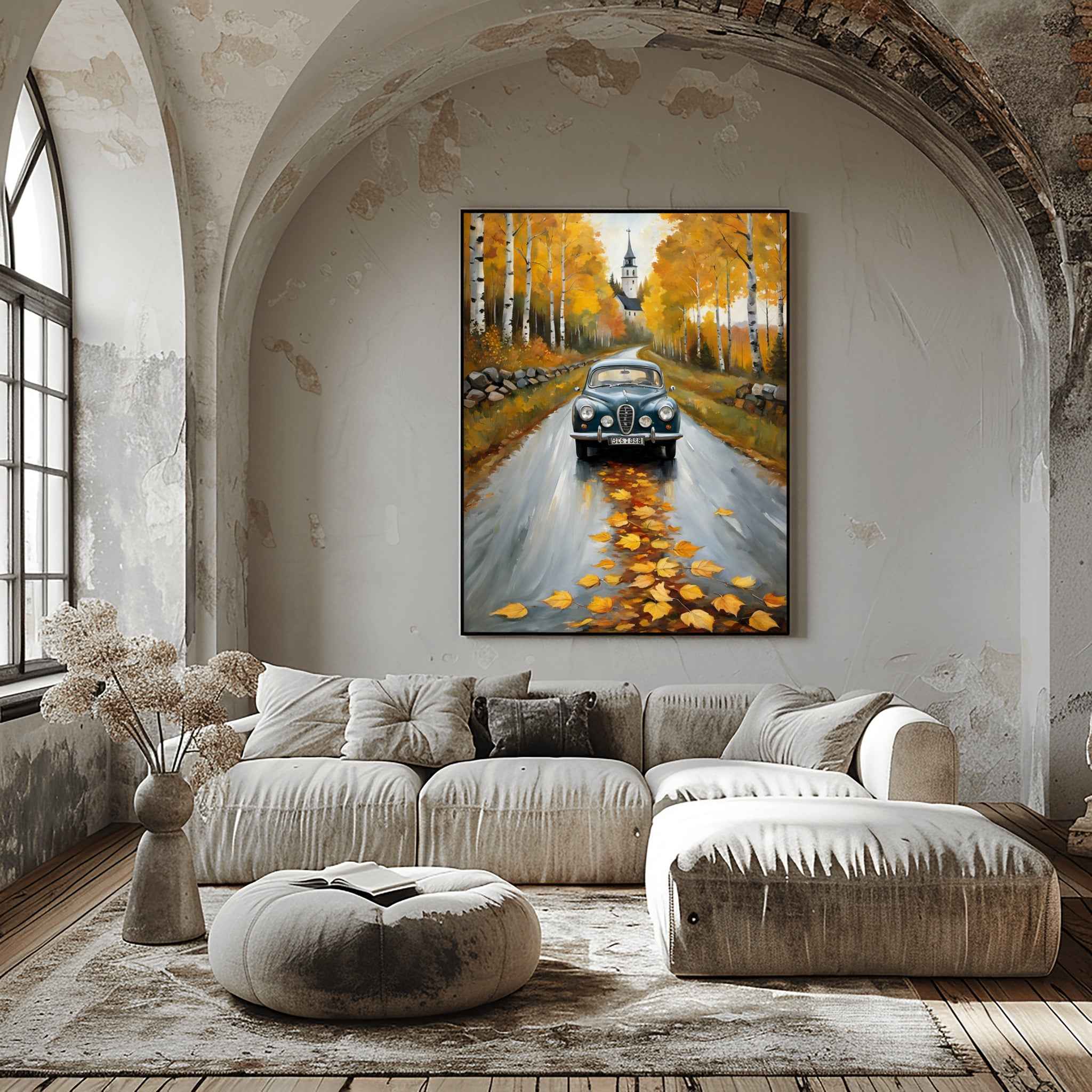 1960 Swedish Rally Legend - Forest Edition | Poster Canvas - AquilVision