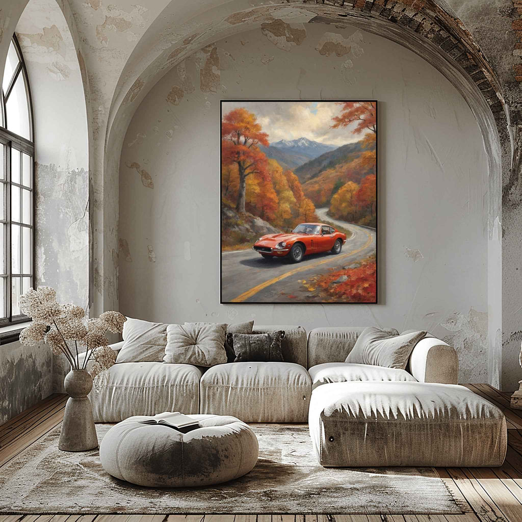 1968 Japanese GT Legend - Autumn Edition | Poster Canvas - AquilVision