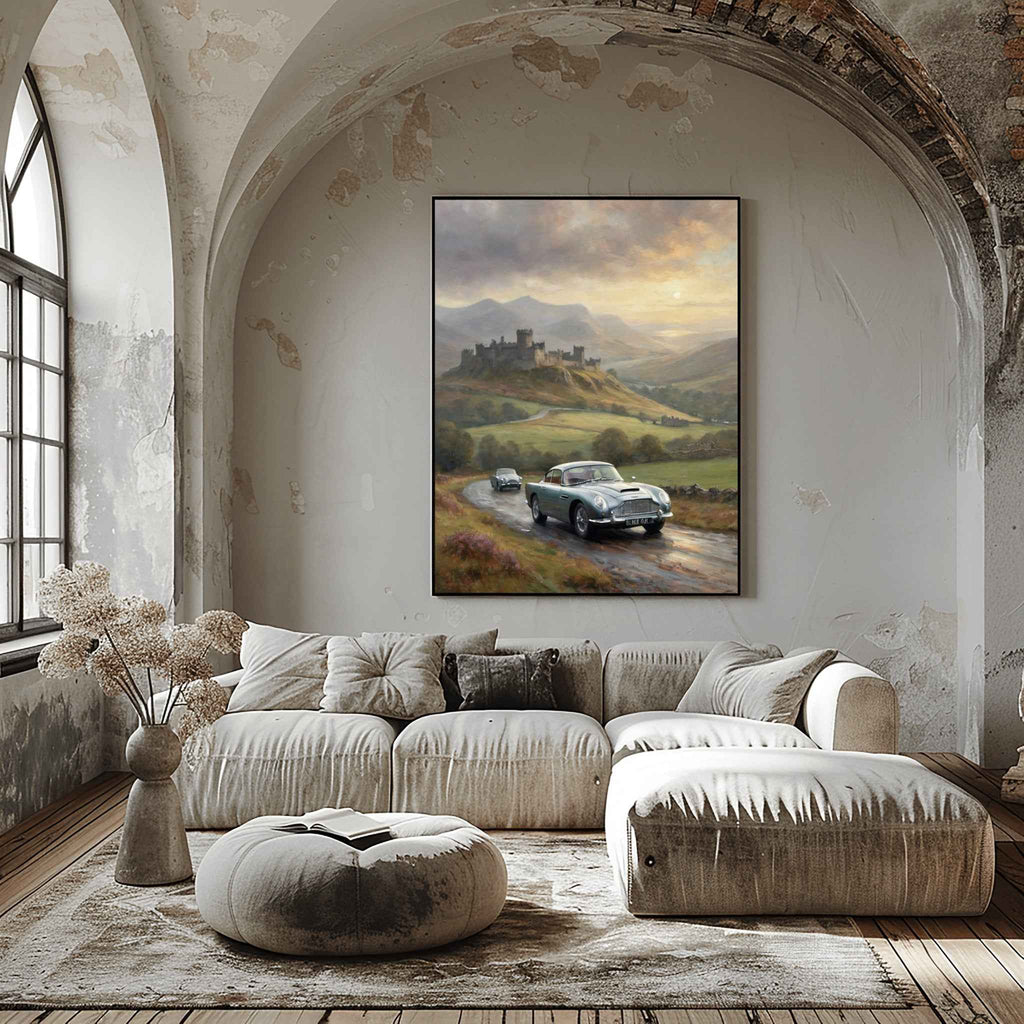 1964 British GT Elegance - Highlands Edition | Poster Canvas - AquilVision