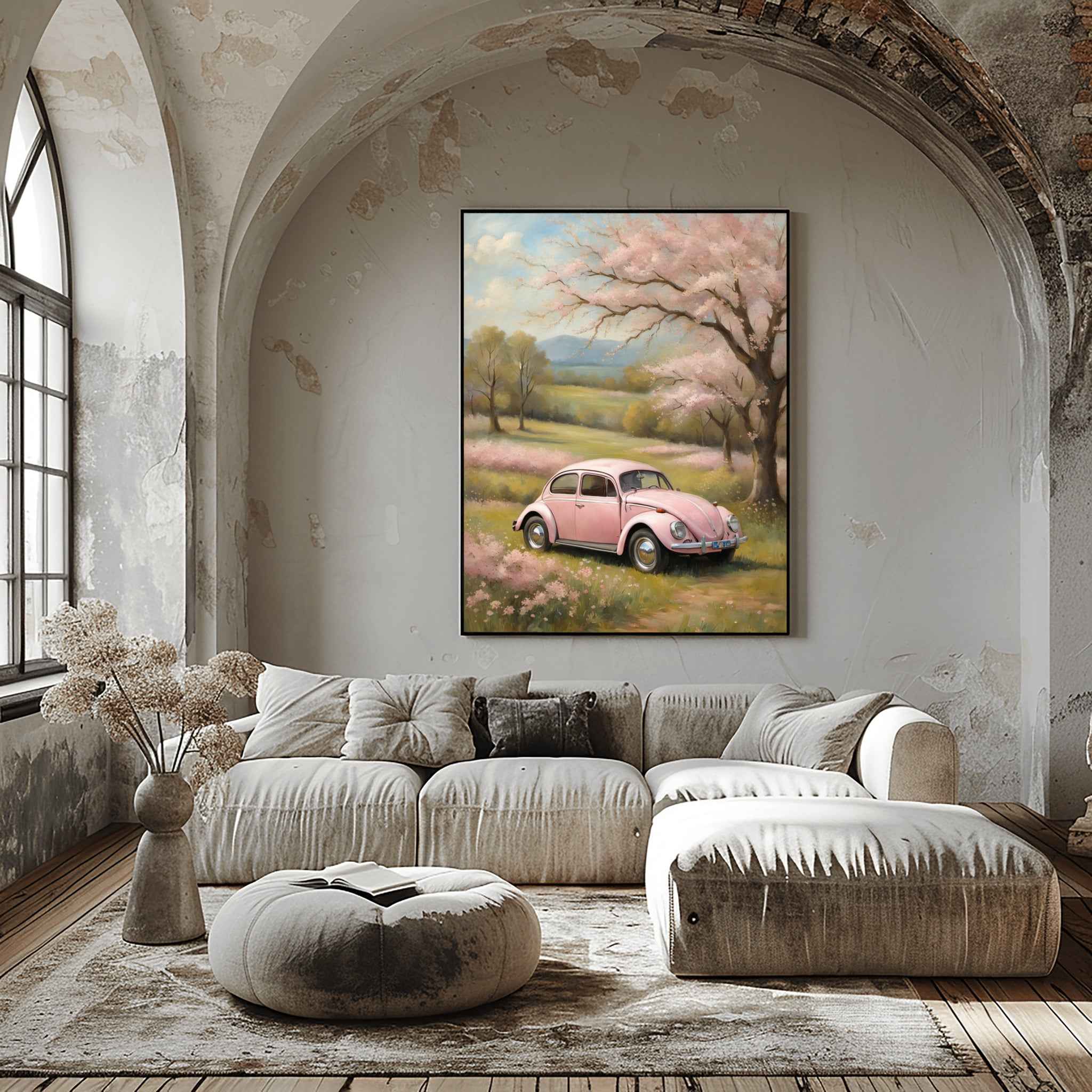 1967 Love Bug Classic - Spring Edition | Poster Canvas - AquilVision