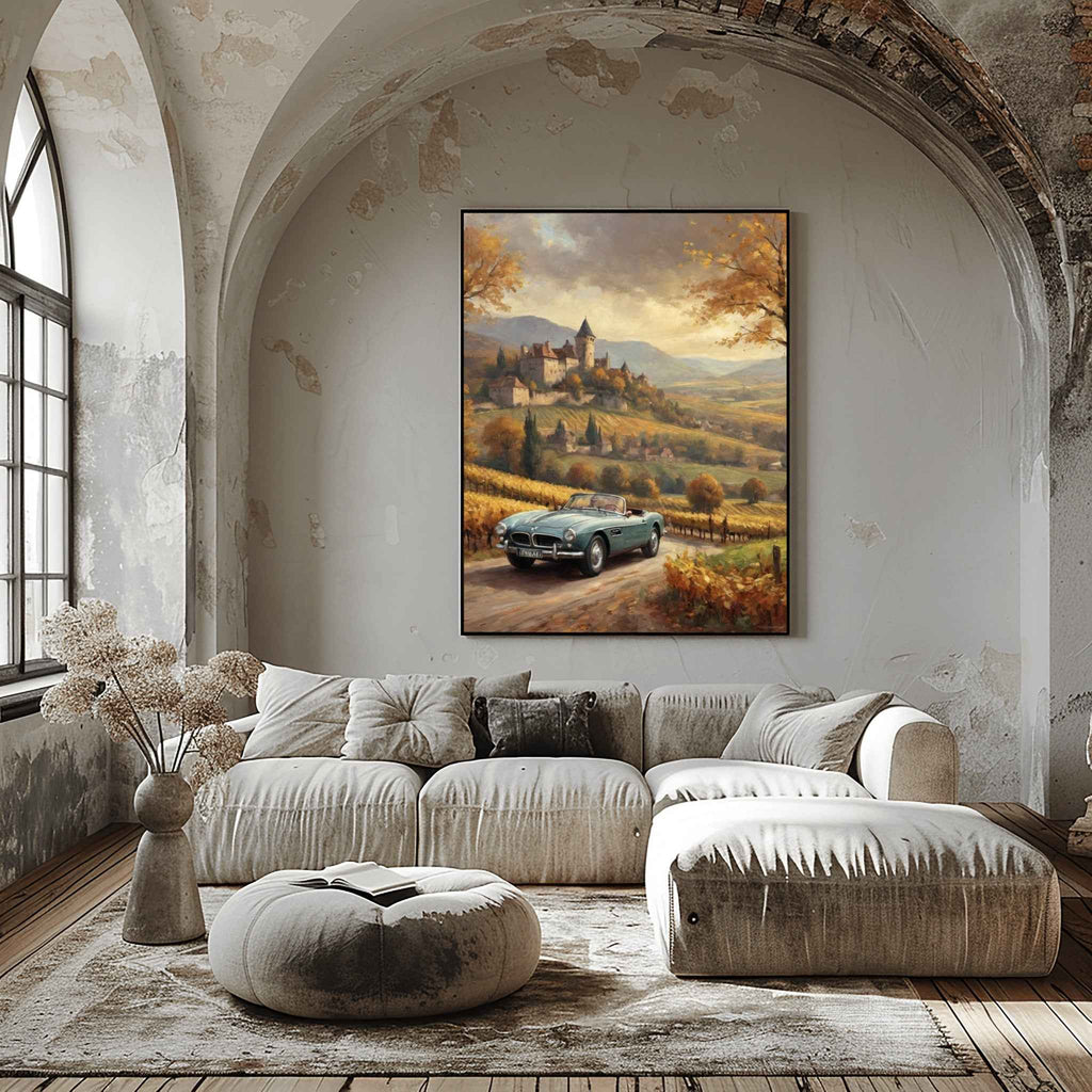 1957 Bavarian Roadster Dream - Valley Edition | Poster Canvas - AquilVision