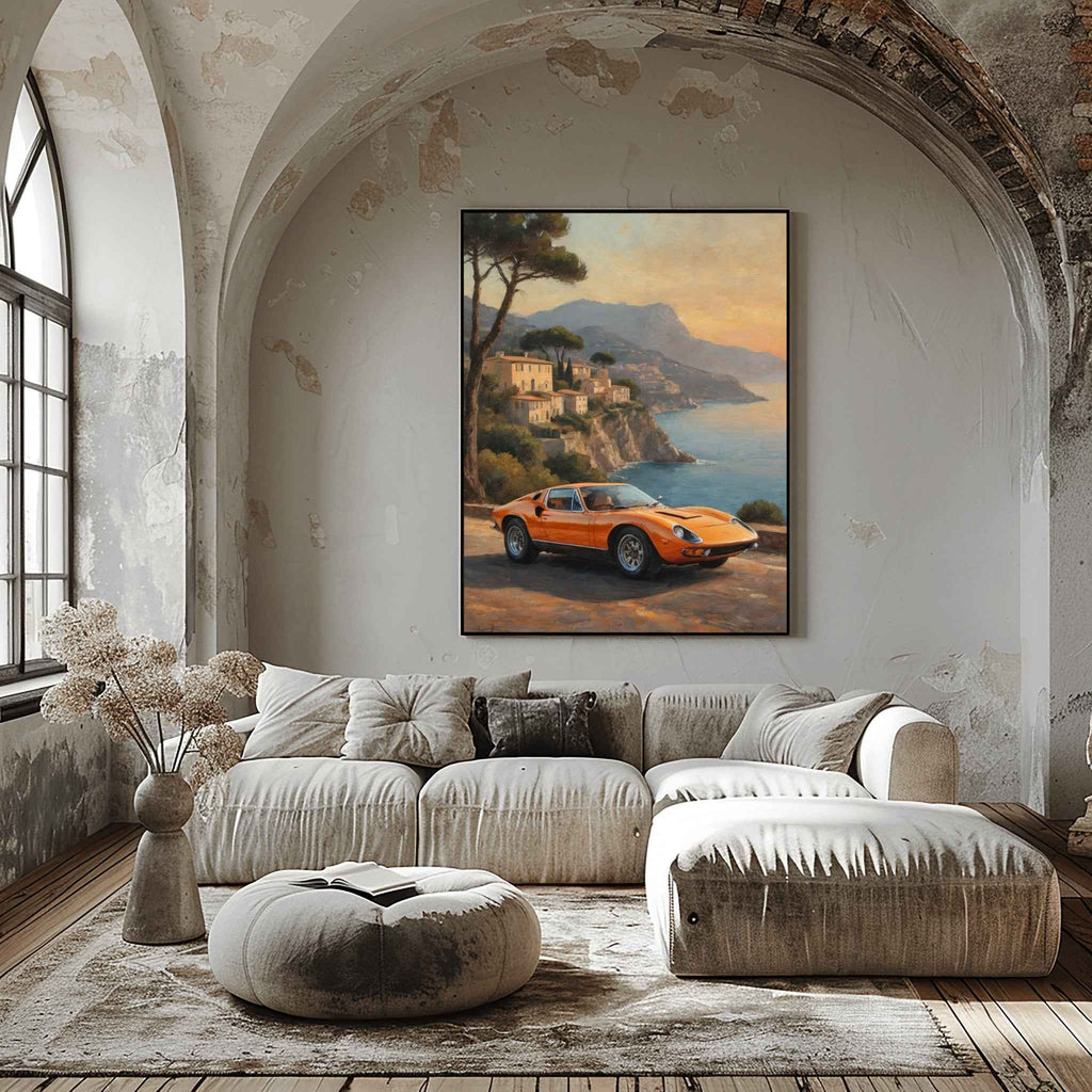 1971 Italian Wedge - Riviera Edition | Poster Canvas