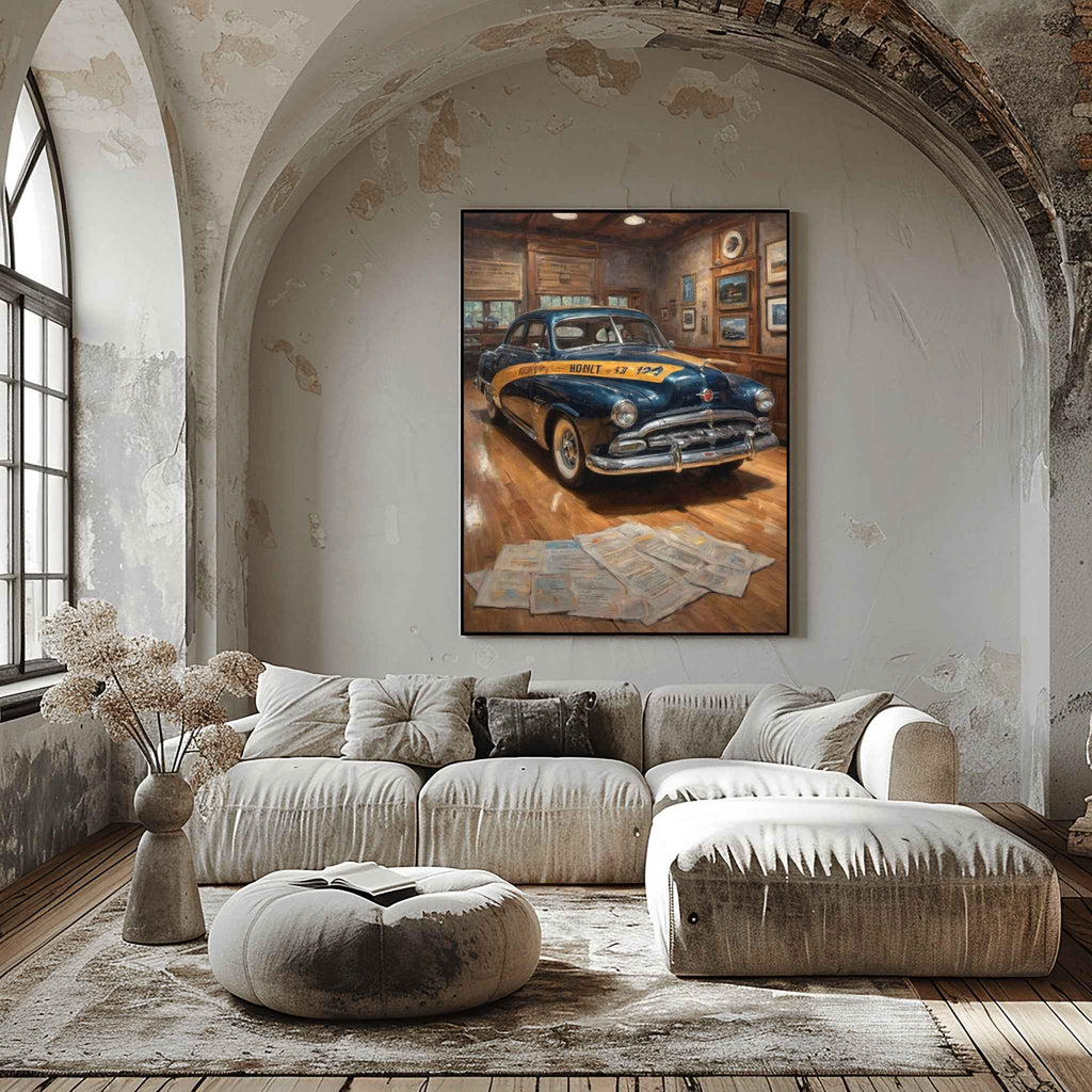 1953 StepDown Racing Legend - Museum Edition | Poster Canvas