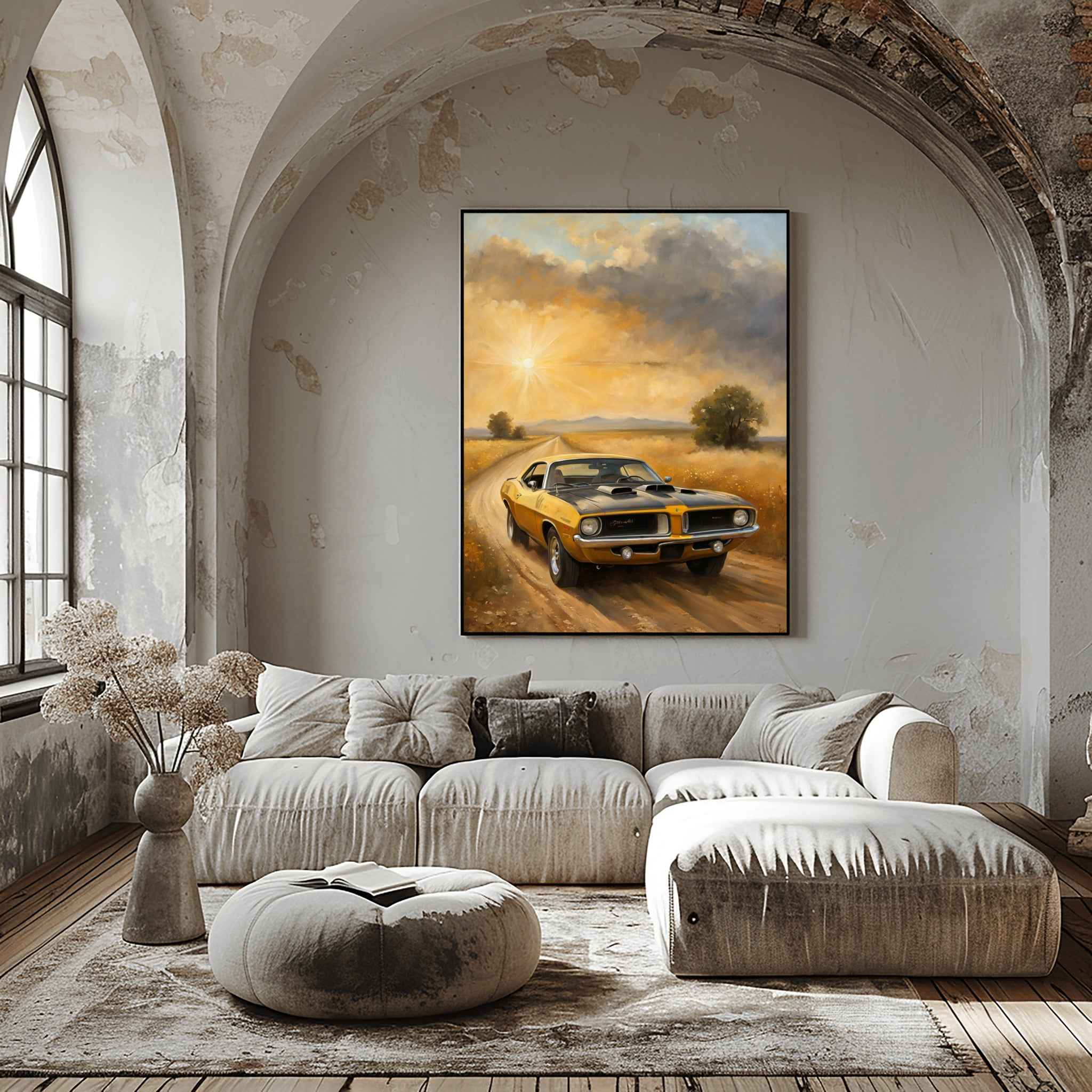 1970 Cuda High-Impact Era - Country Edition | Poster Canvas - AquilVision