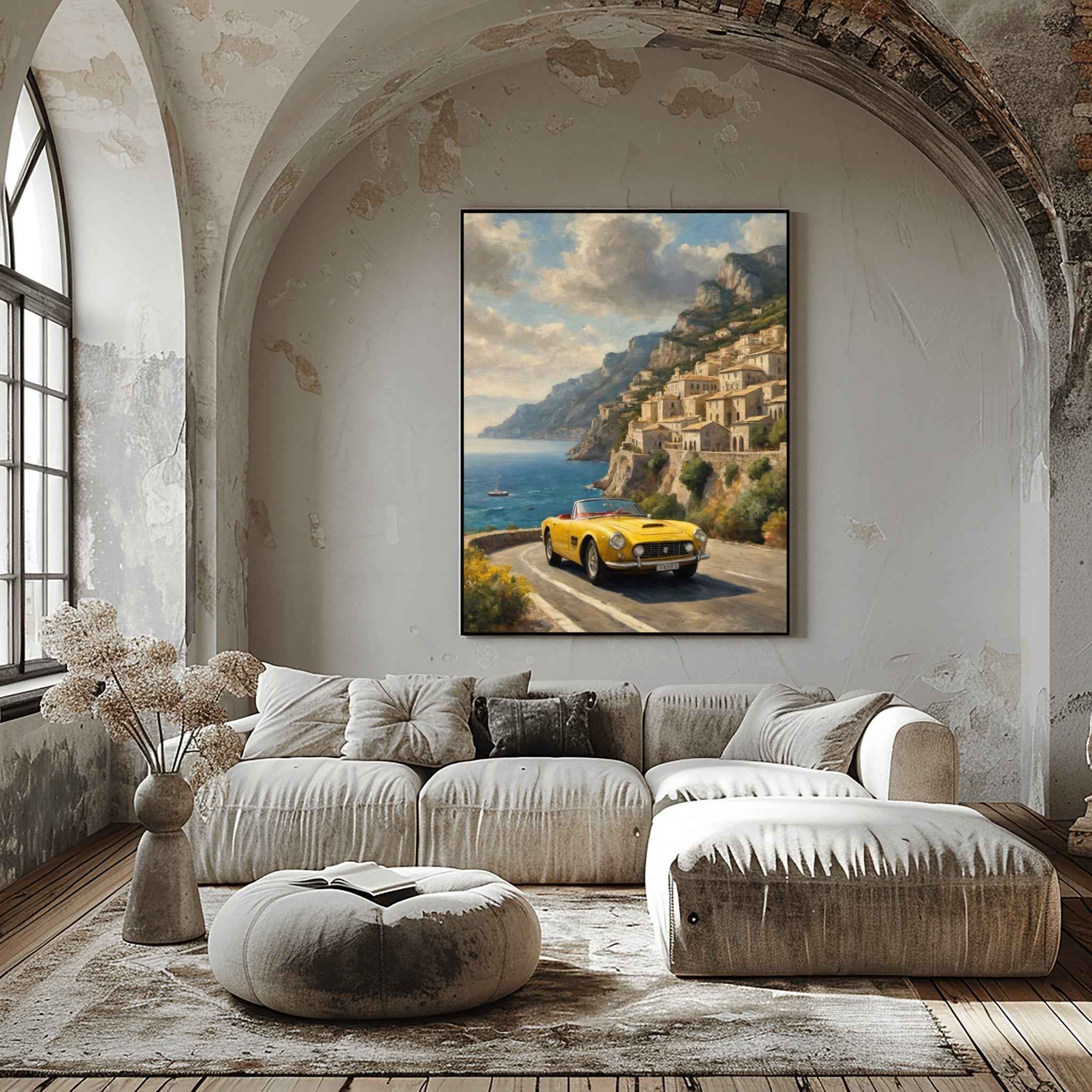 1963 Italian GT Berlinetta - Coastal Edition | Poster Canvas