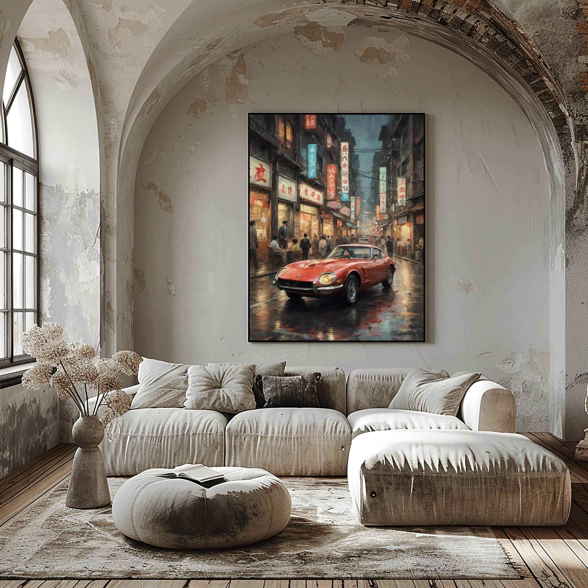 1968 Japanese GT Legend - Night Edition | Poster Canvas