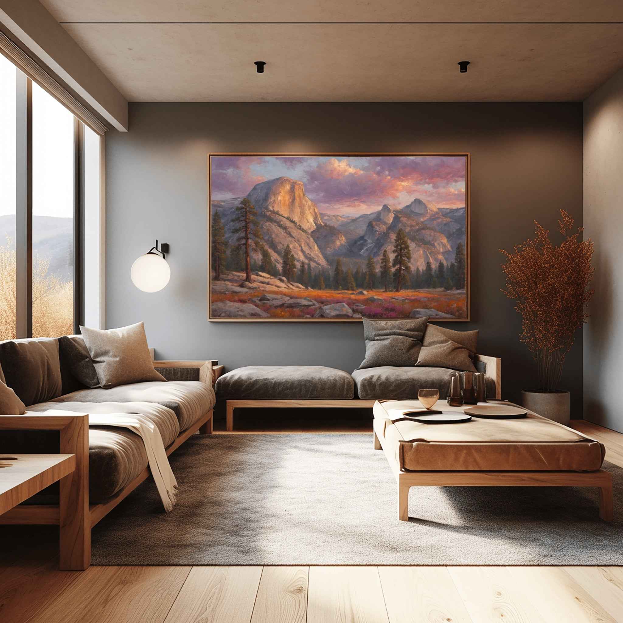 Half Dome Poster Canvas Yosemite National Park Collection