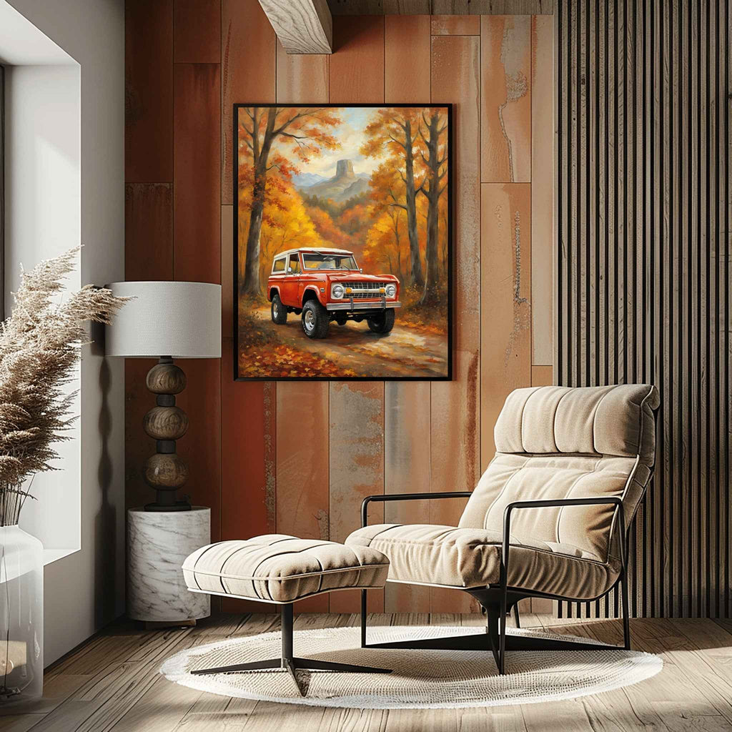 1973 FirstGen Bronco Spirit - Autumn Edition | Poster Canvas