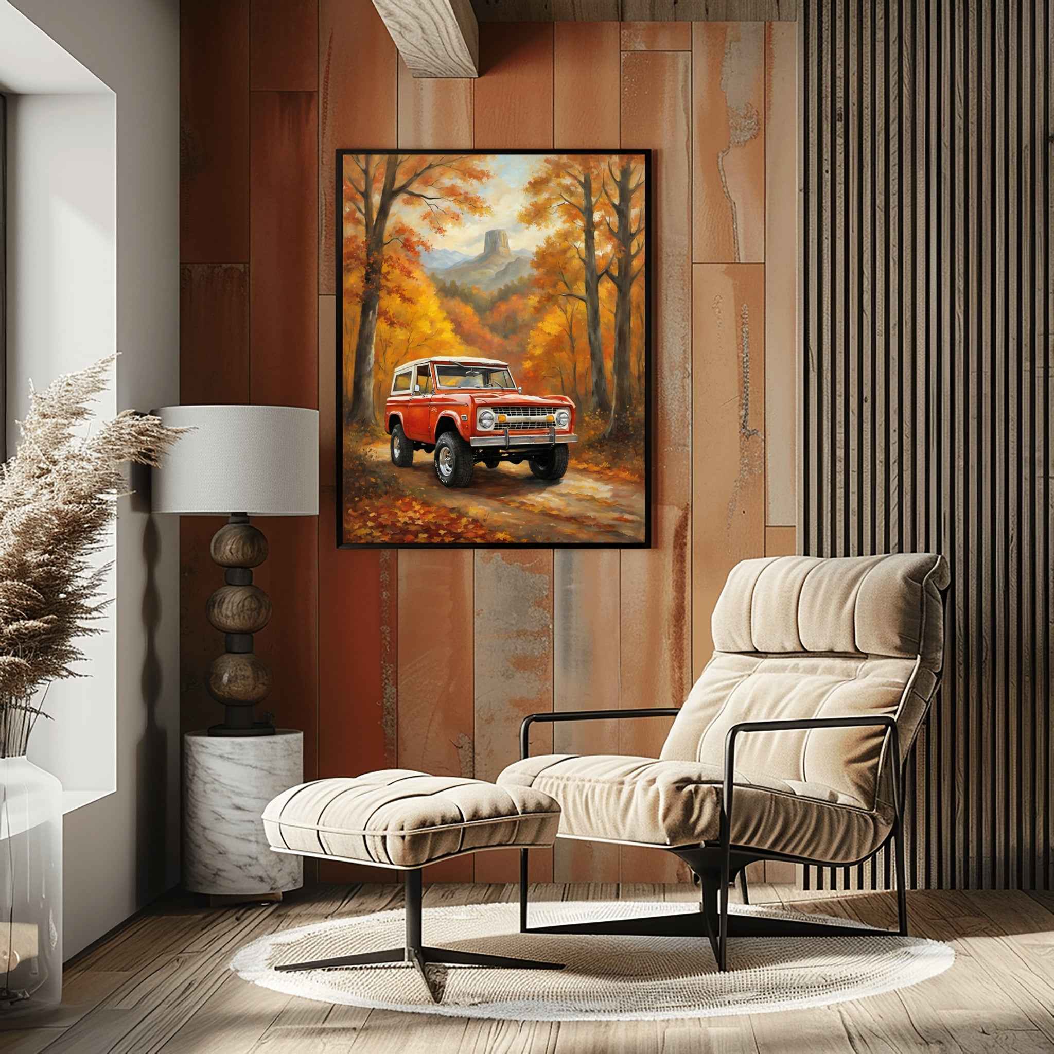 1973 FirstGen Bronco Spirit - Autumn Edition | Poster Canvas