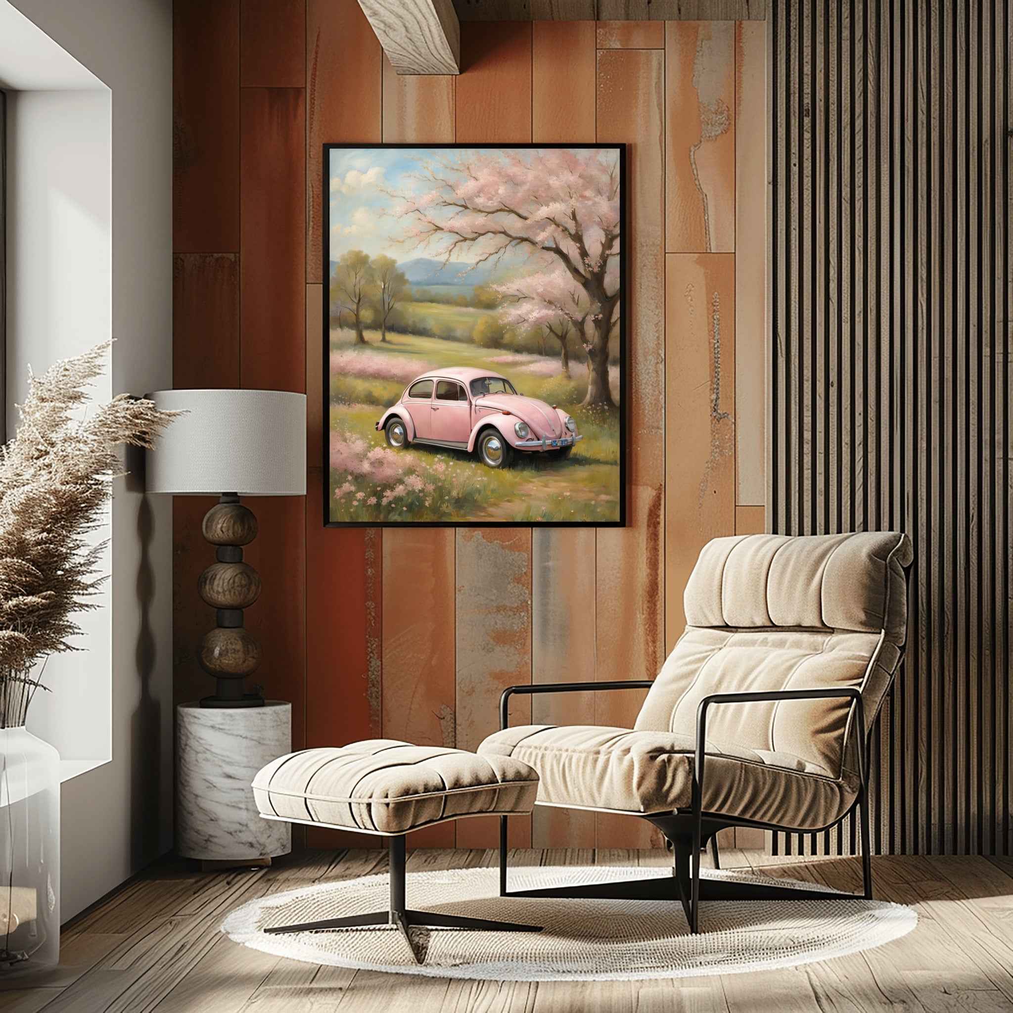 1967 Love Bug Classic - Spring Edition | Poster Canvas - AquilVision