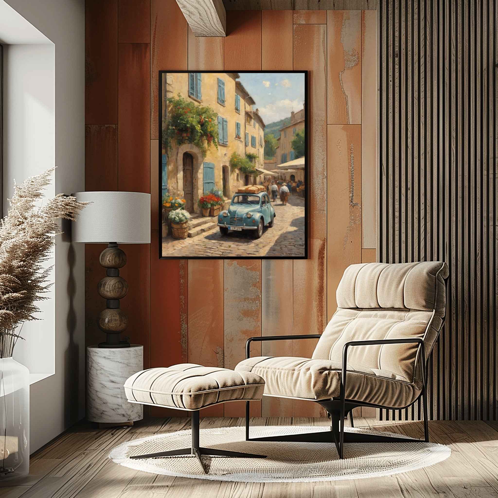 1952 French Economy Pioneer - Town Edition | Poster Canvas - AquilVision