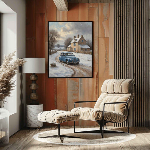 1952 French Economy Pioneer - Winter Edition | Poster Canvas - AquilVision