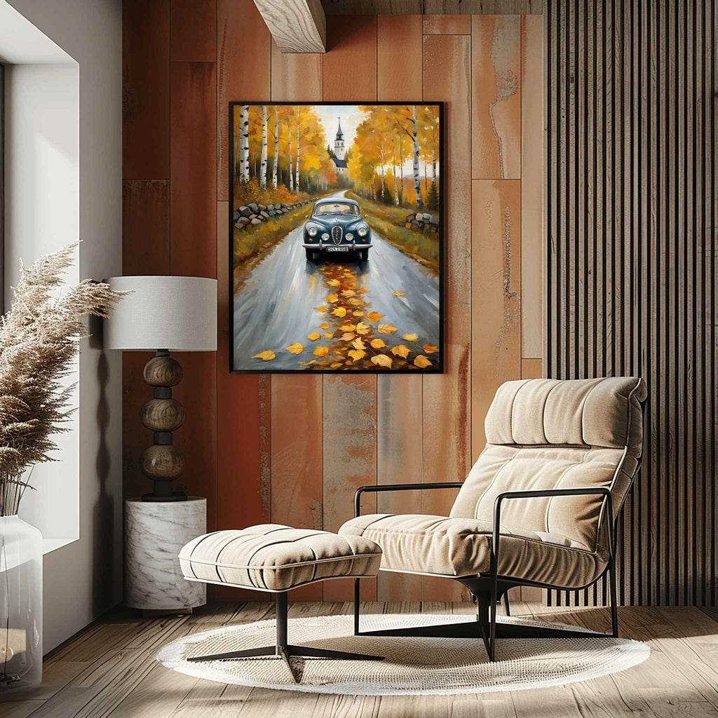 1960 Swedish Rally Legend - Forest Edition | Poster Canvas - AquilVision